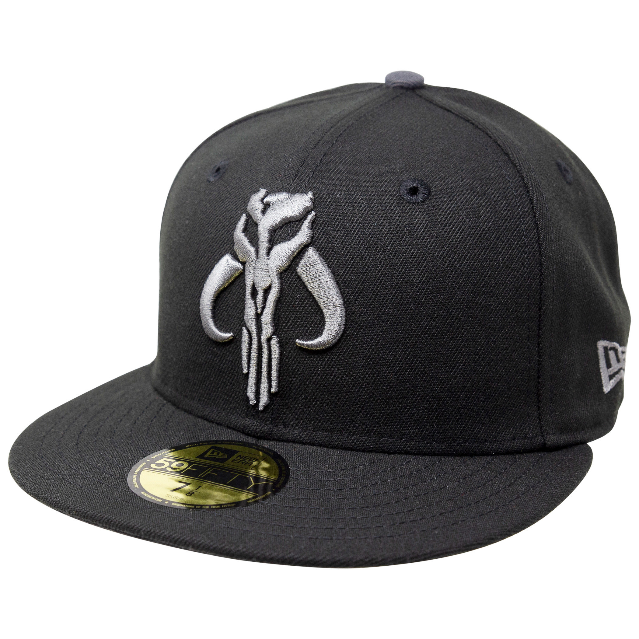 Star Wars The Mandalorian New Era 59Fifty Fitted Hat, Black