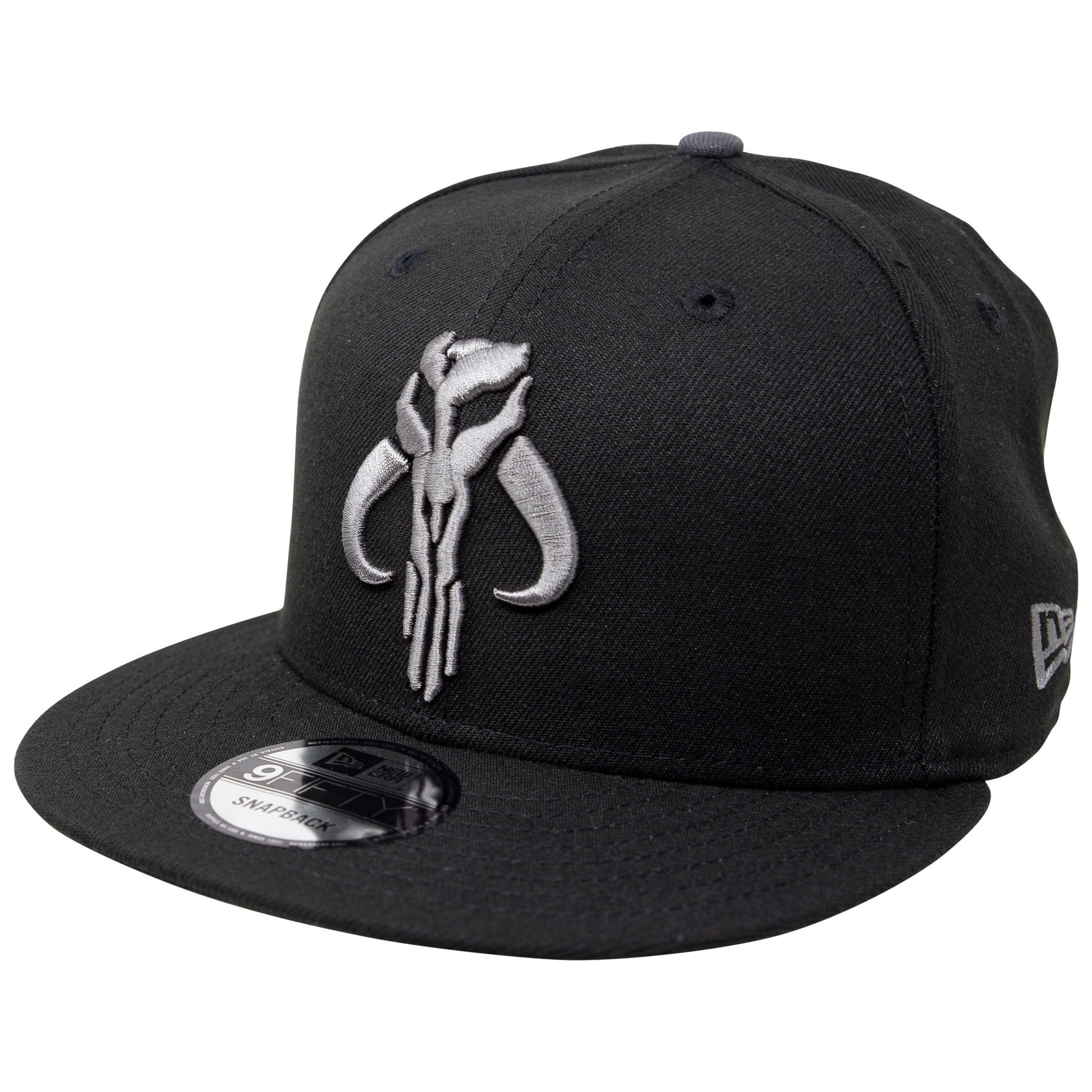 Star Wars The Mandalorian New Era 9Fifty Adjustable Hat, Black