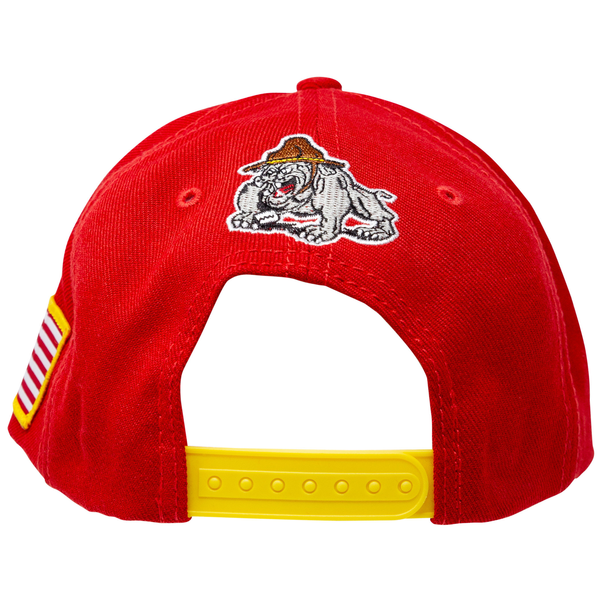 USMC Adjustable Red Snapback Hat - image 4