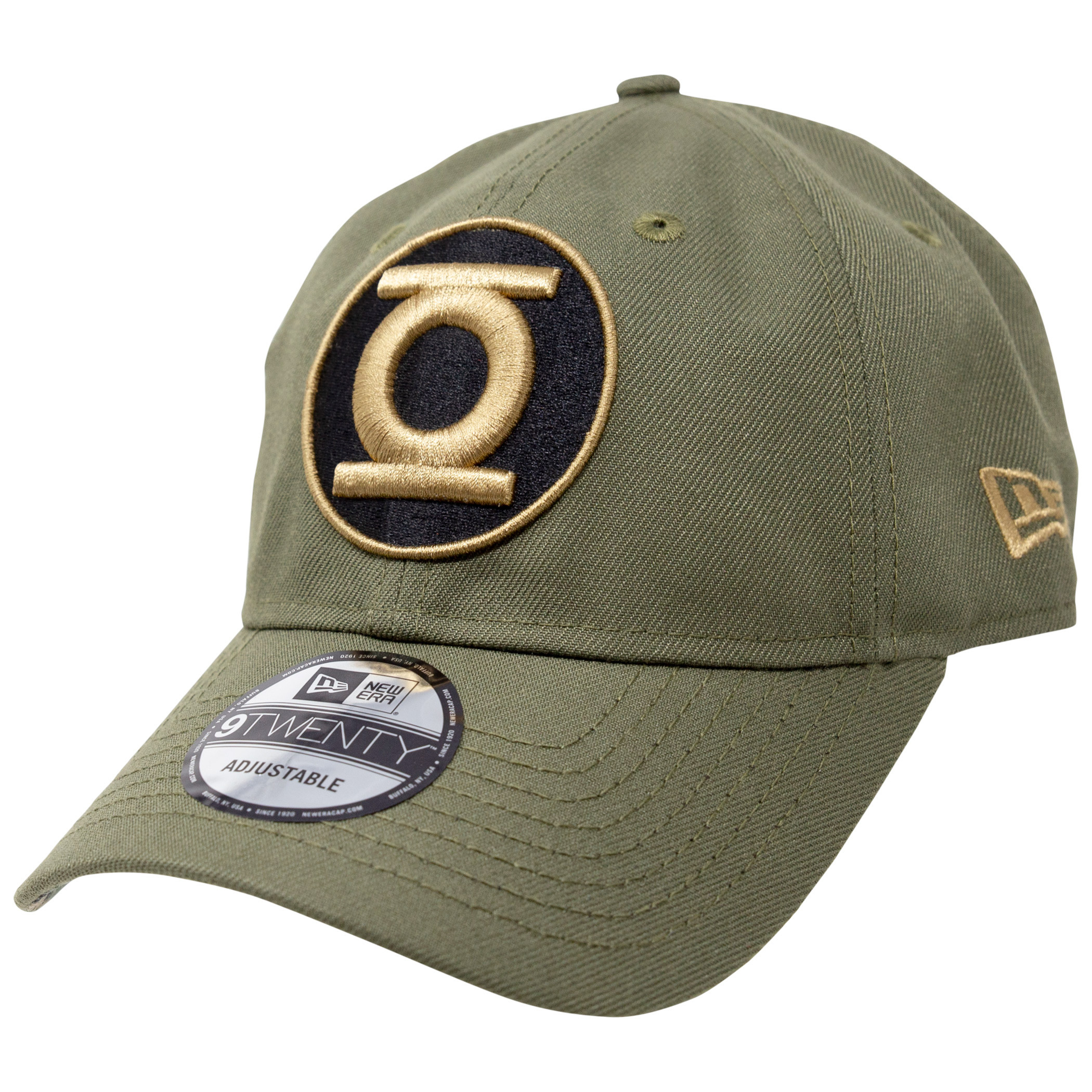 Green Lantern Salute To Service New Era 9Twenty Adjustable Hat, Green