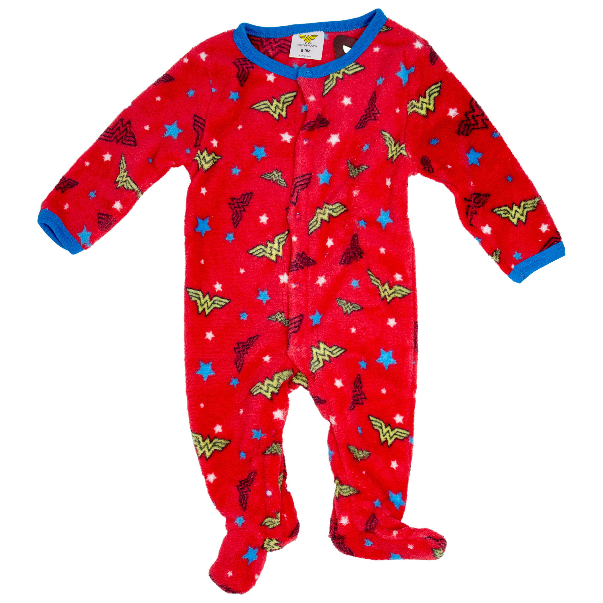 Wonder Woman Symbols Infant Onesie, Red