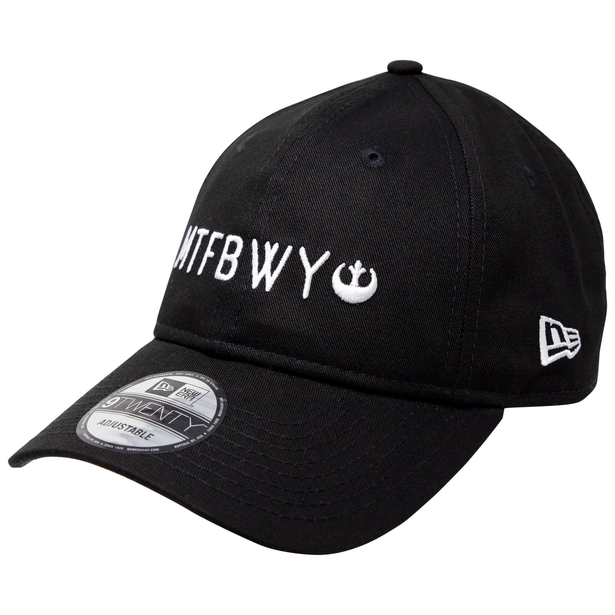 Star Wars 'MTFBWY' New Era 9Twenty Adjustable Dad Hat, Black