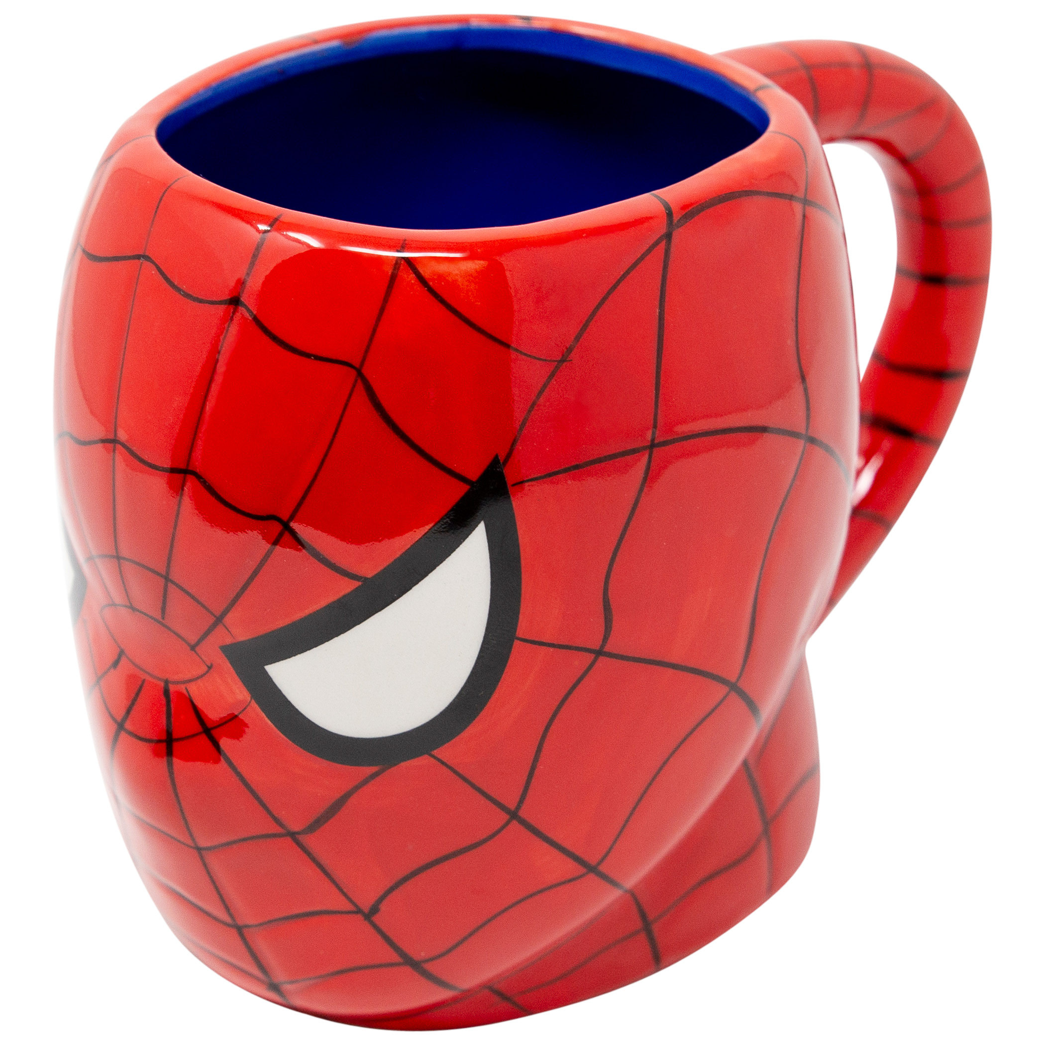 Spider-Man Face 3D Mug, Red