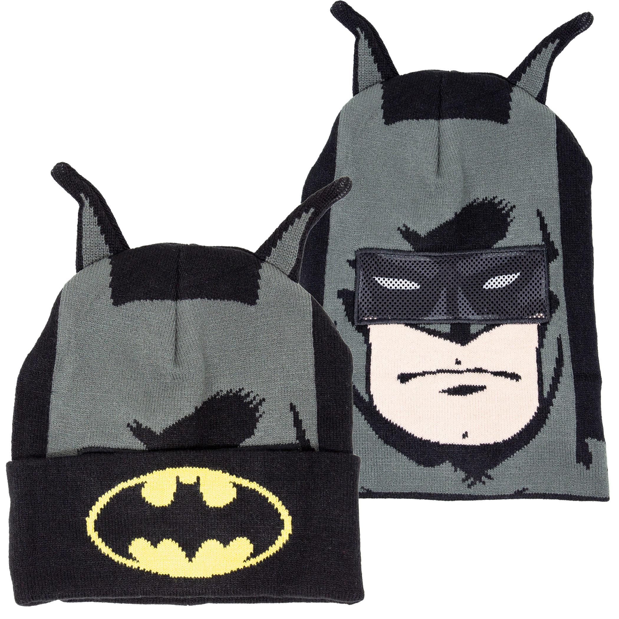 Batman Mask Beanie, Black