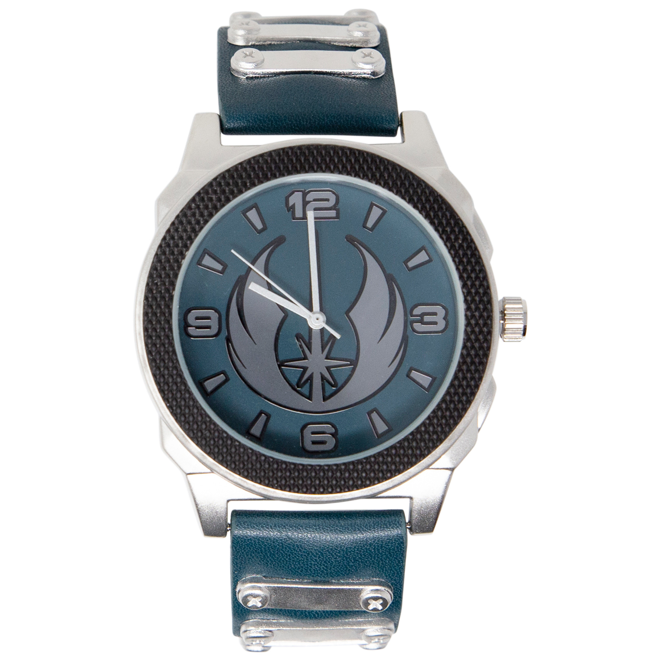 Star Wars New Jedi Order Symbol Watch With Rubber Band, Blue