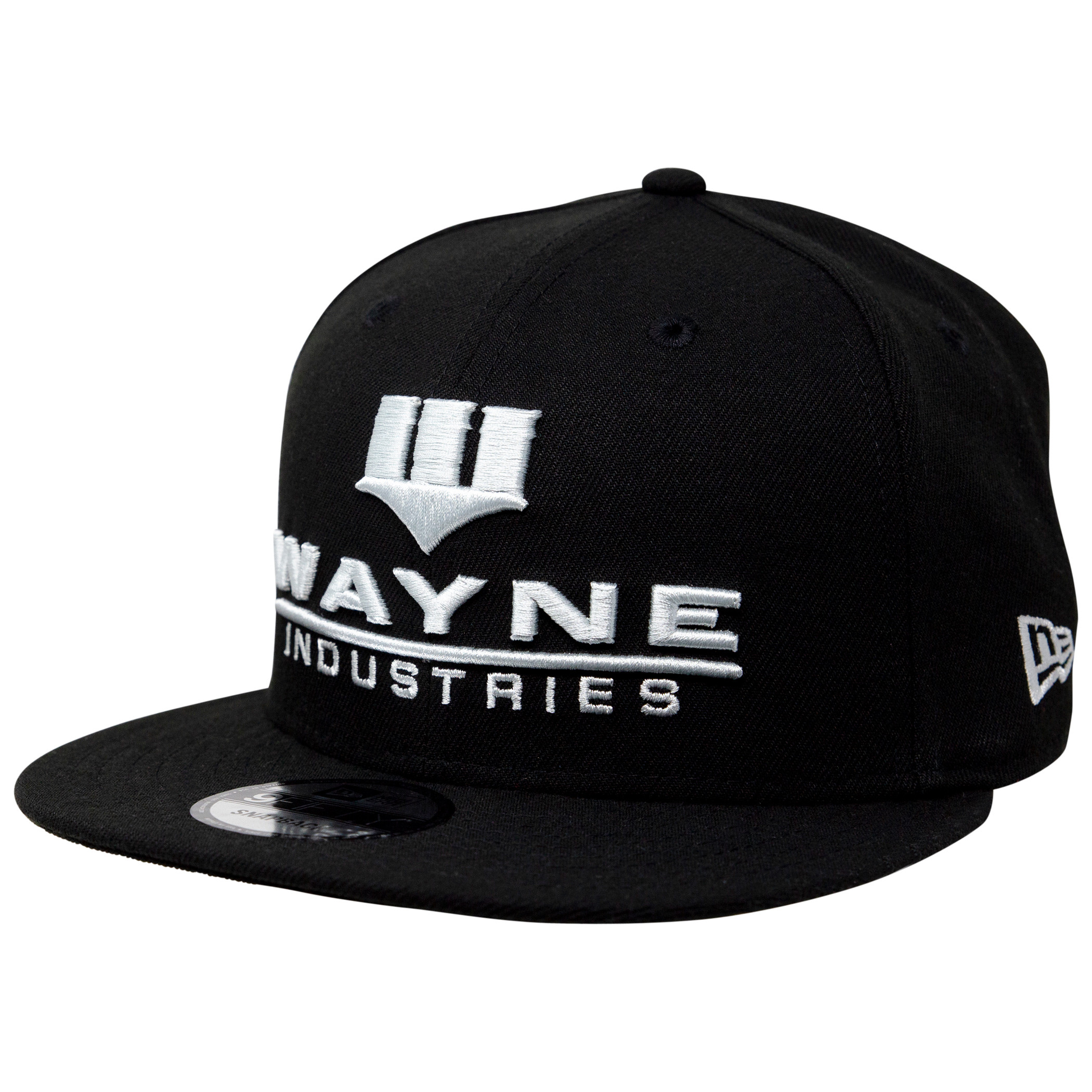 Batman Wayne Industries New Era 9Fifty Adjustable Hat, Black