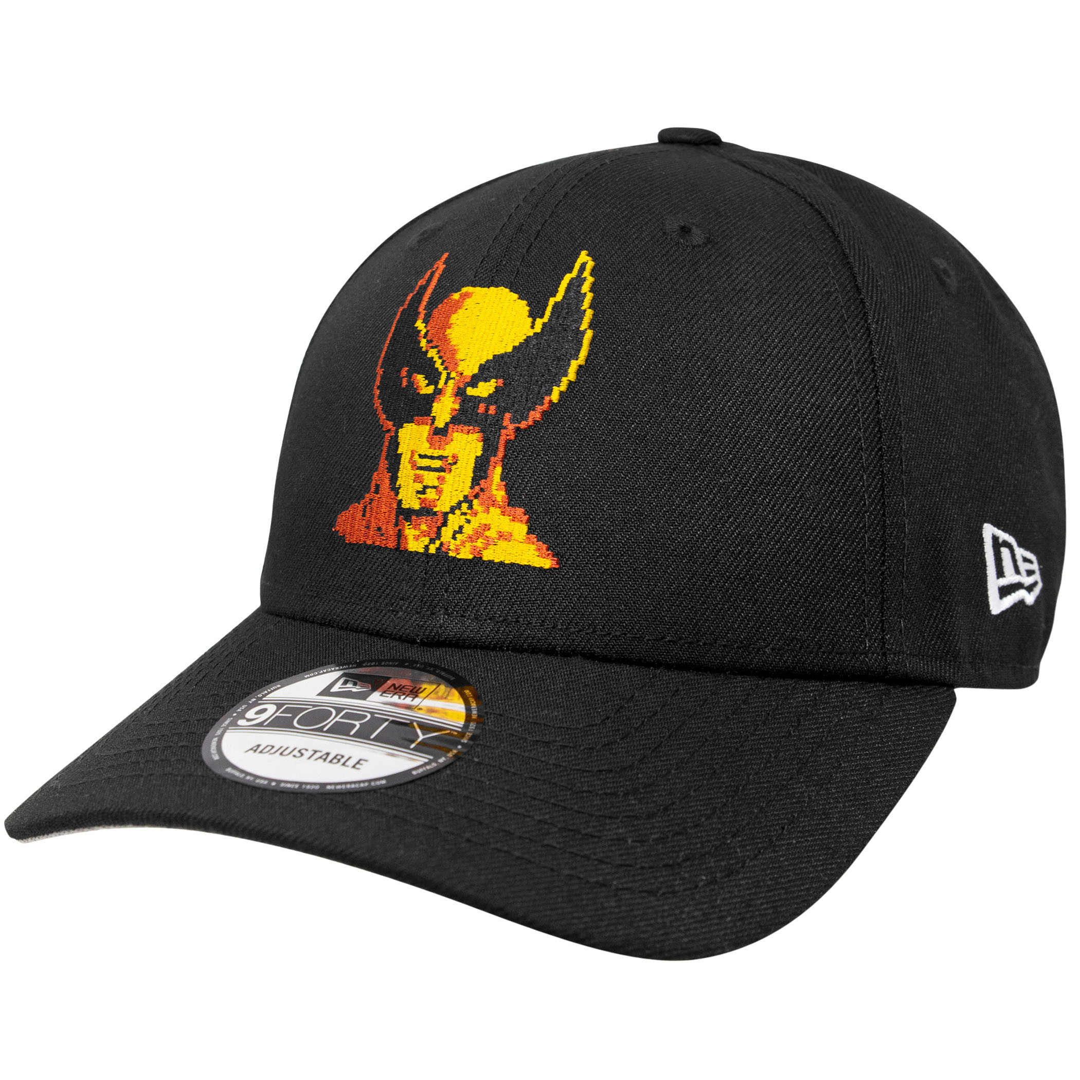Wolverine Marvel 80th New Era 9Forty Adjustable Hat, Black
