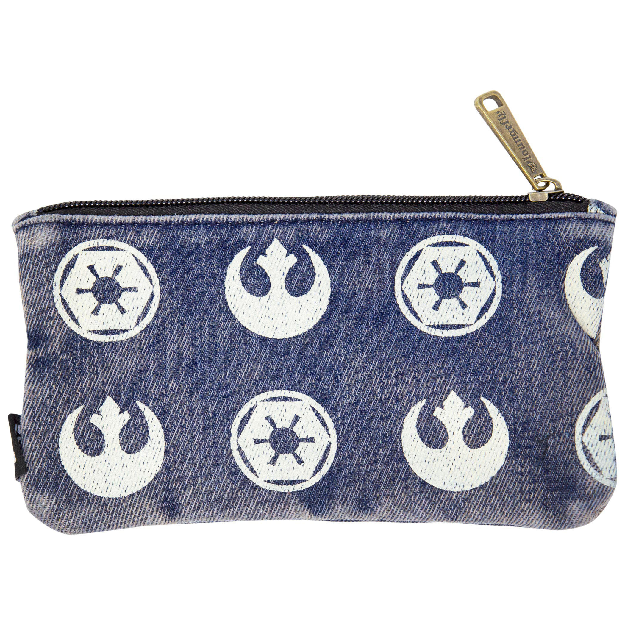Star Wars Logos Mini Clutch Purse, Black