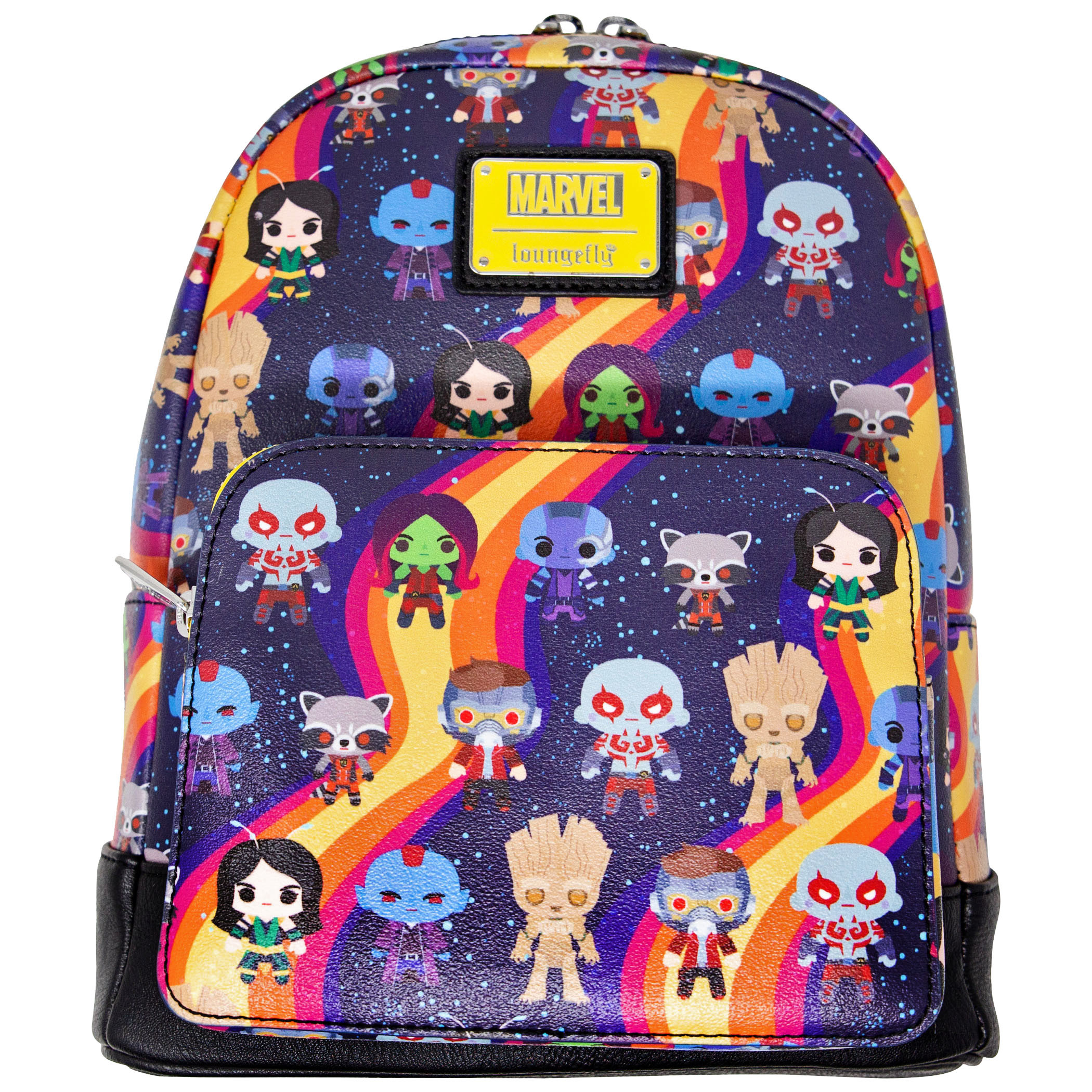 Guardians of the Galaxy Faux Leather Mini Backpack, Multi-Color