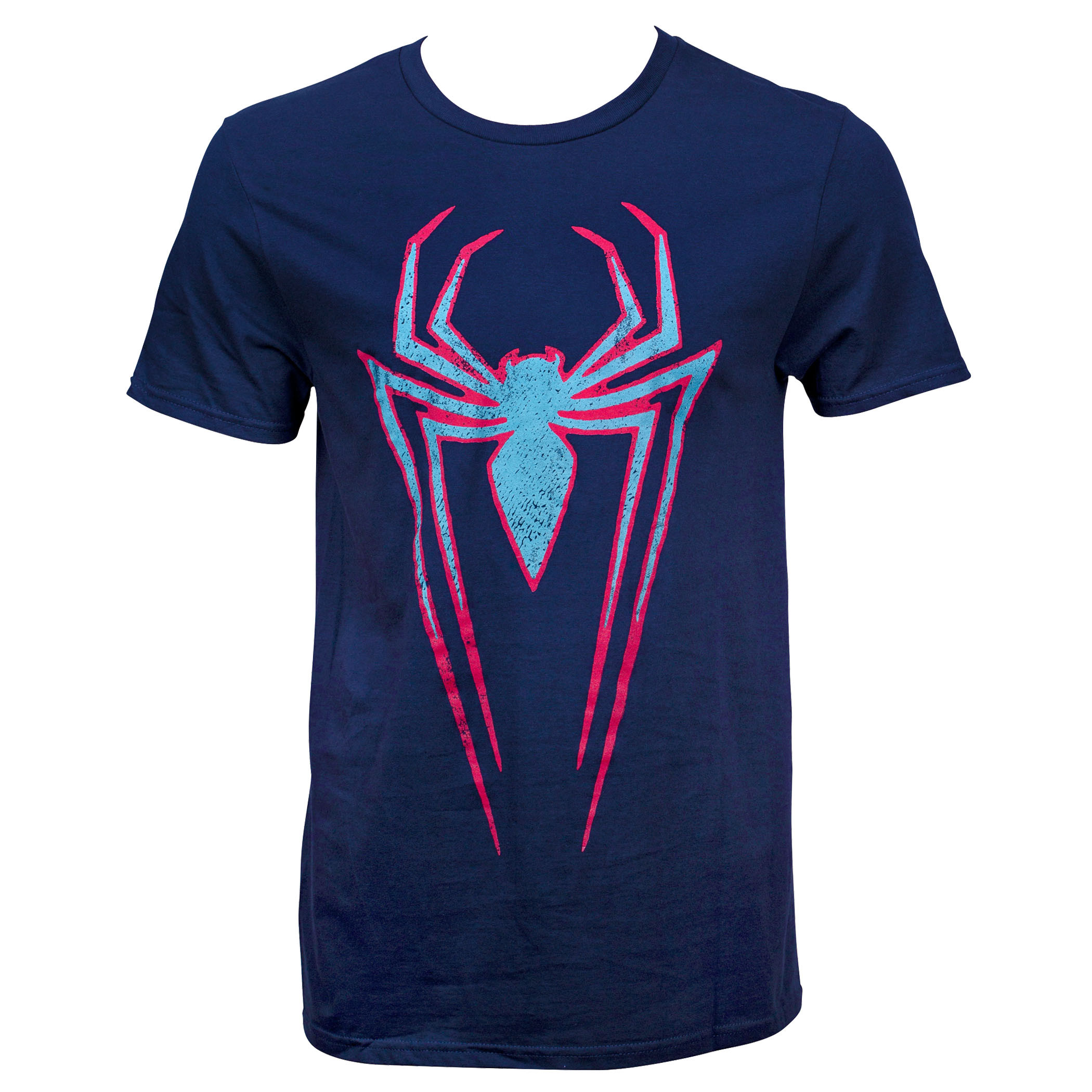 Spider-Man Ultimate Symbol Navy Blue T-Shirt, Blue