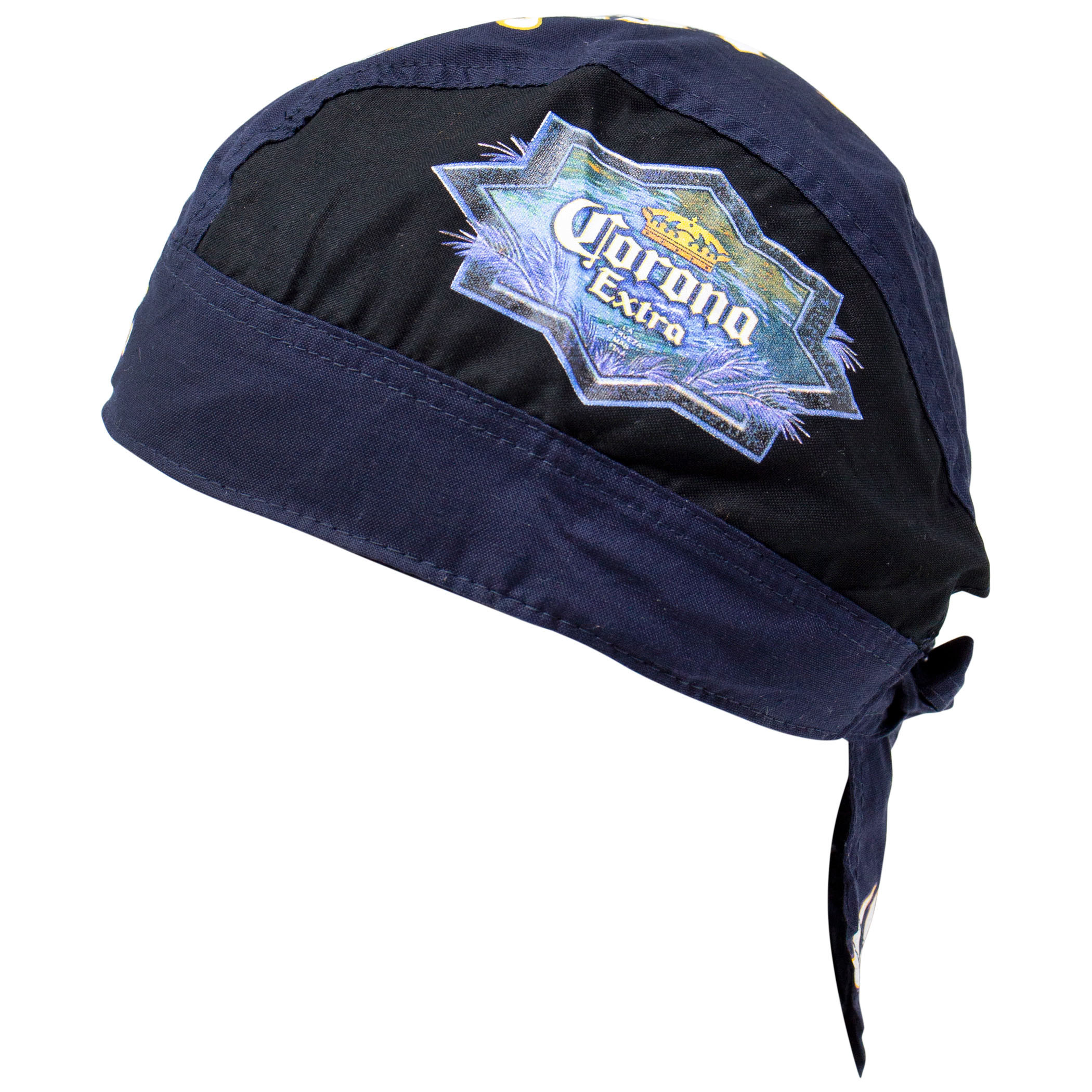 Corona Navy Blue Headwrap Bandana