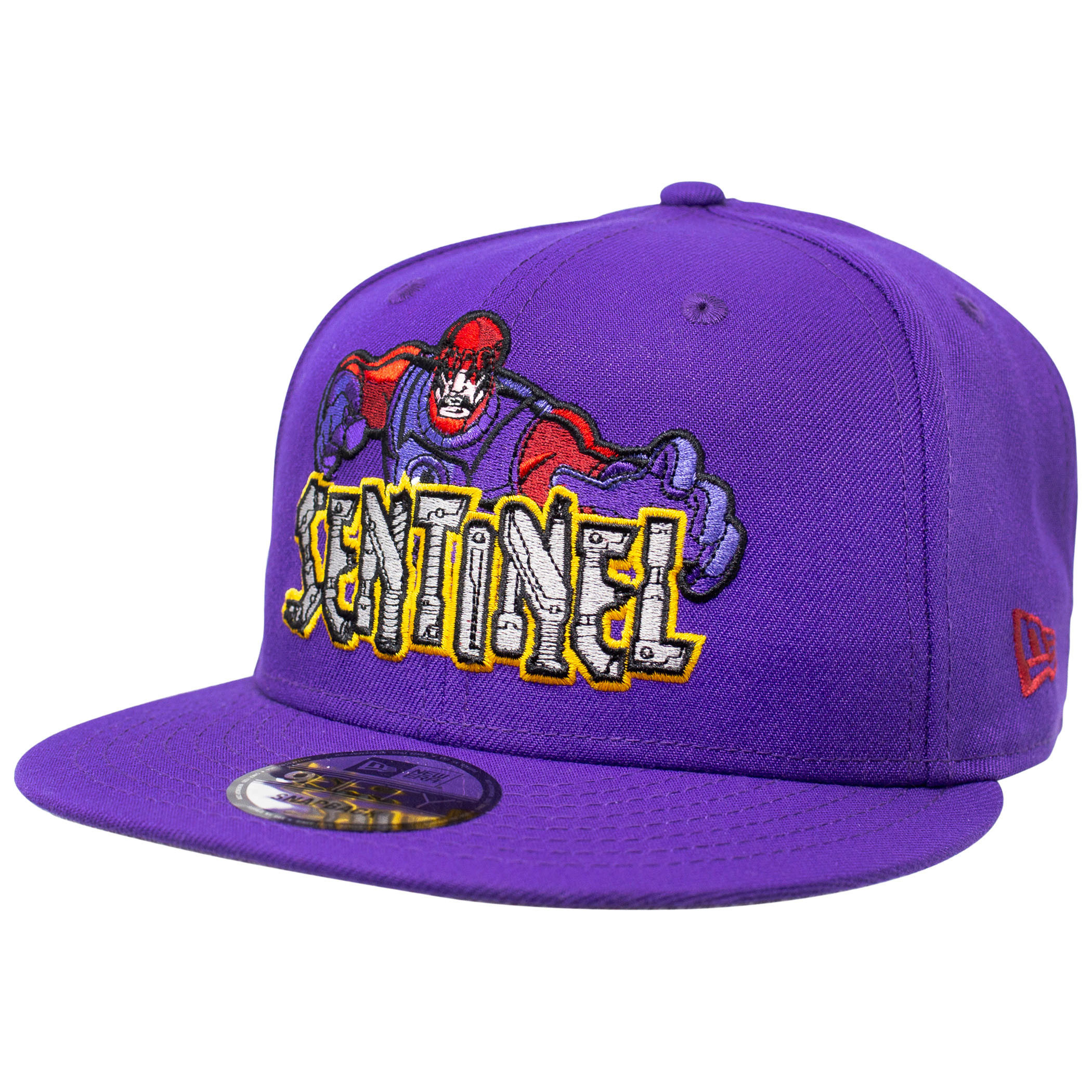 X-Men Sentinel Marvel 80th New Era 9Fifty Adjustable Hat, Purple
