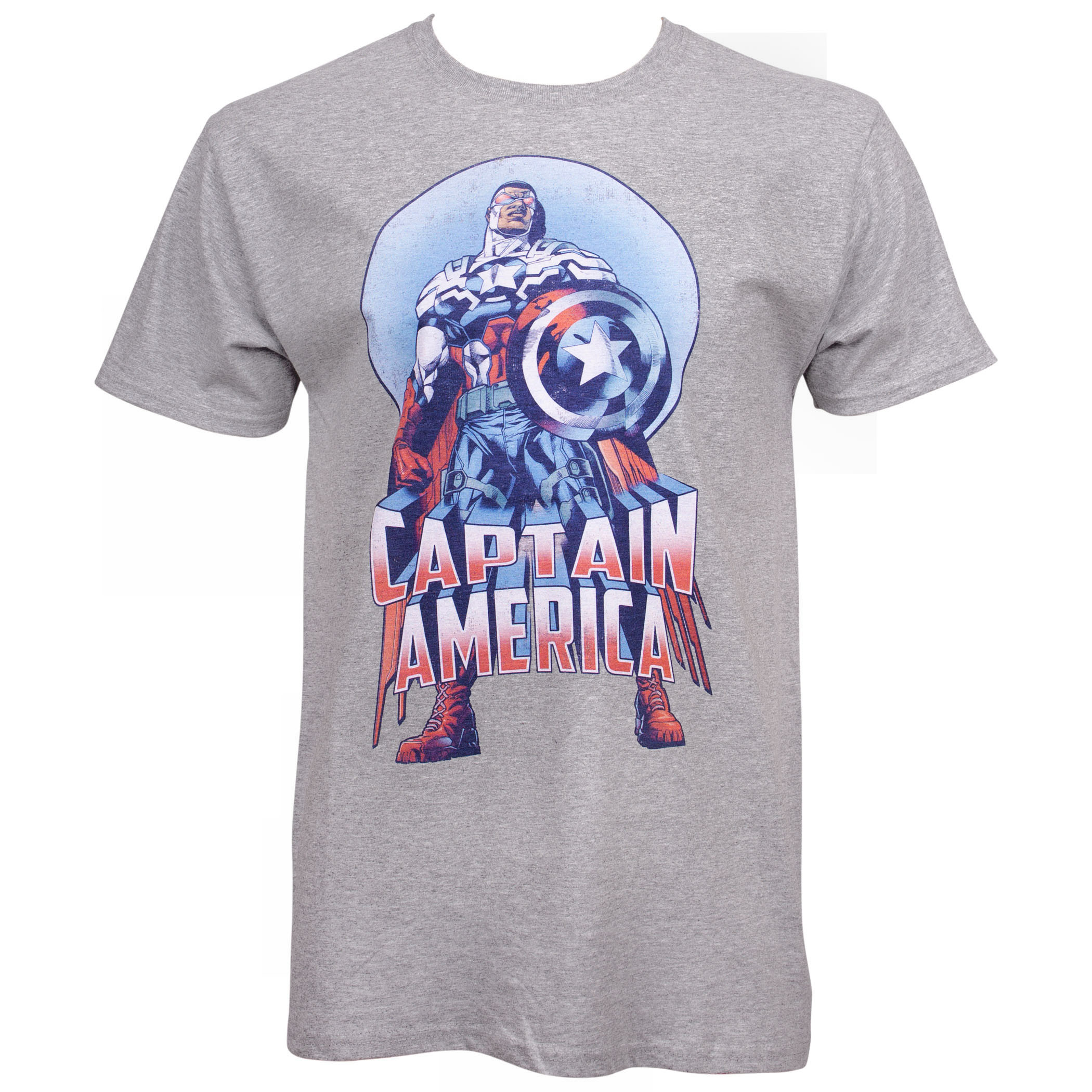 Captain America Falcon T-Shirt, Grey
