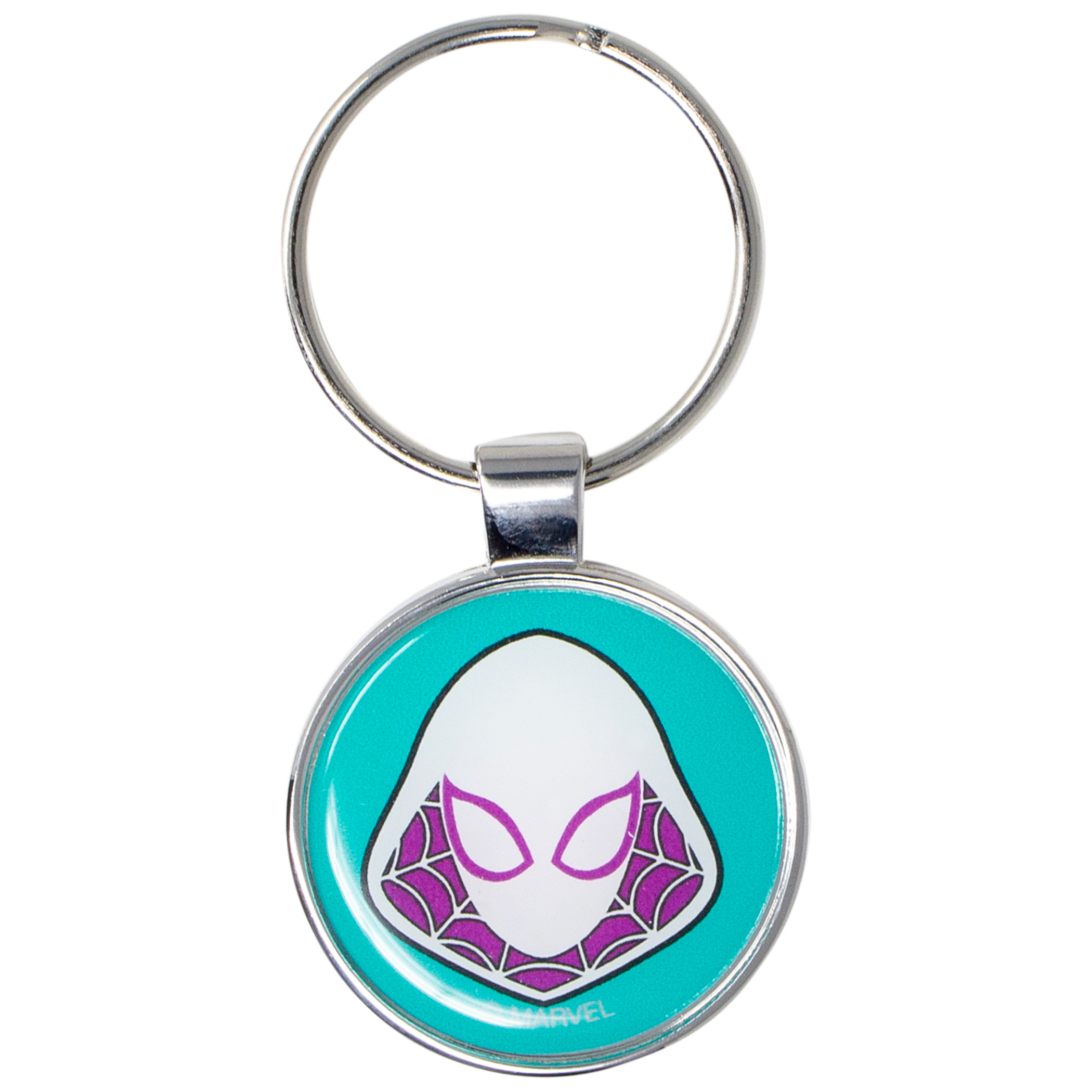 Spider-Gwen Keychain, White