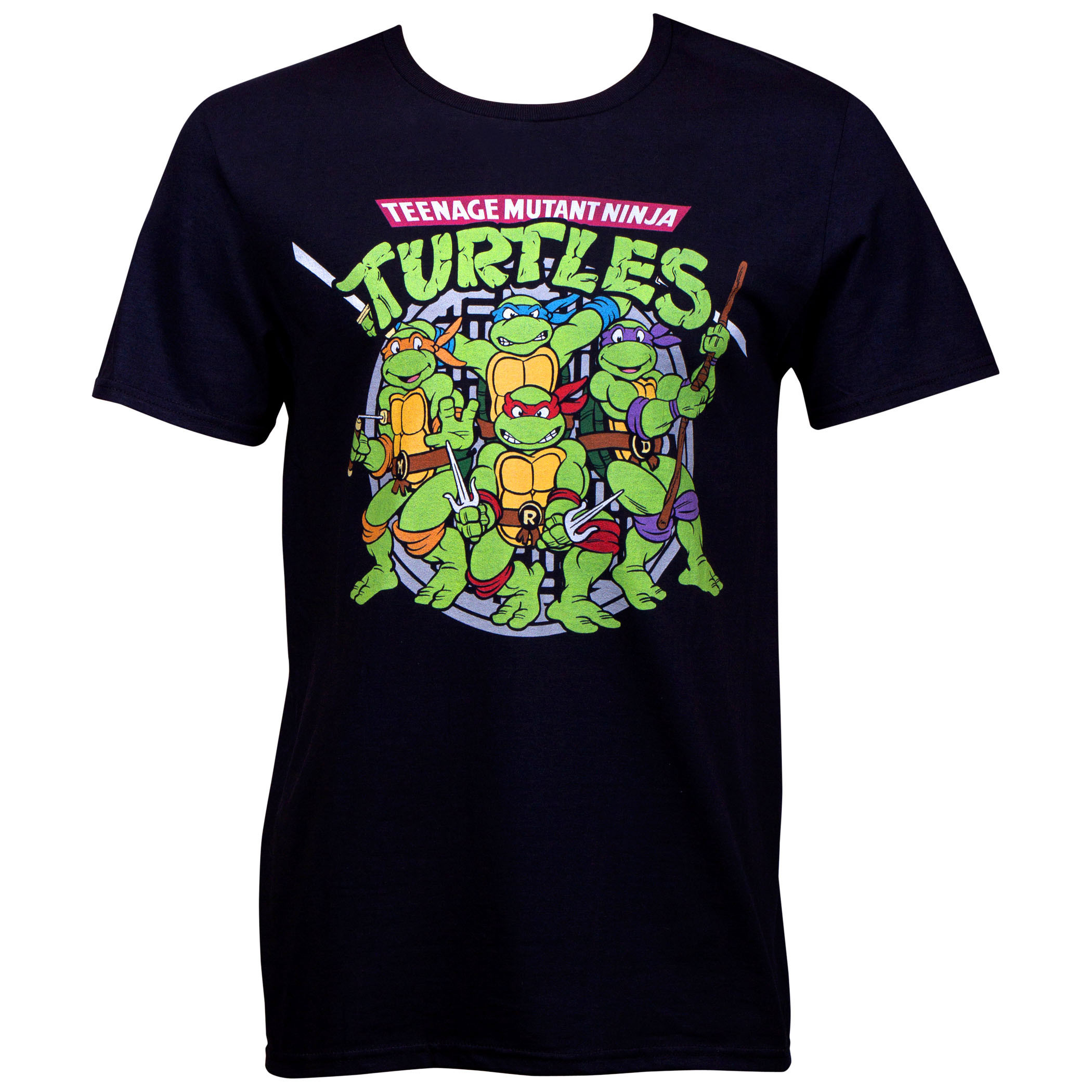 Teenage Mutant Ninja Turtle Classic T-Shirt, Black