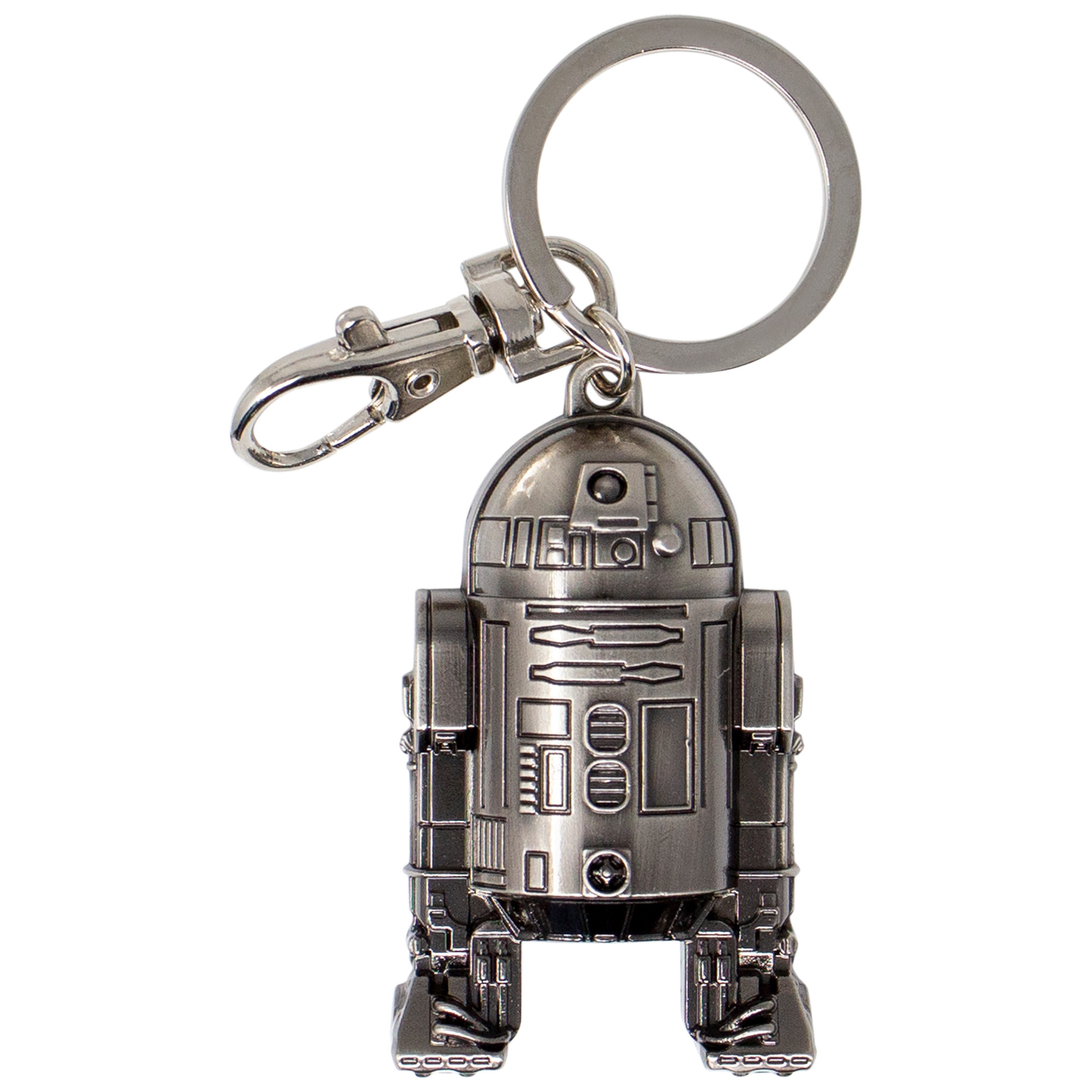 Star Wars R2-D2 Pewter Key Ring, Silver