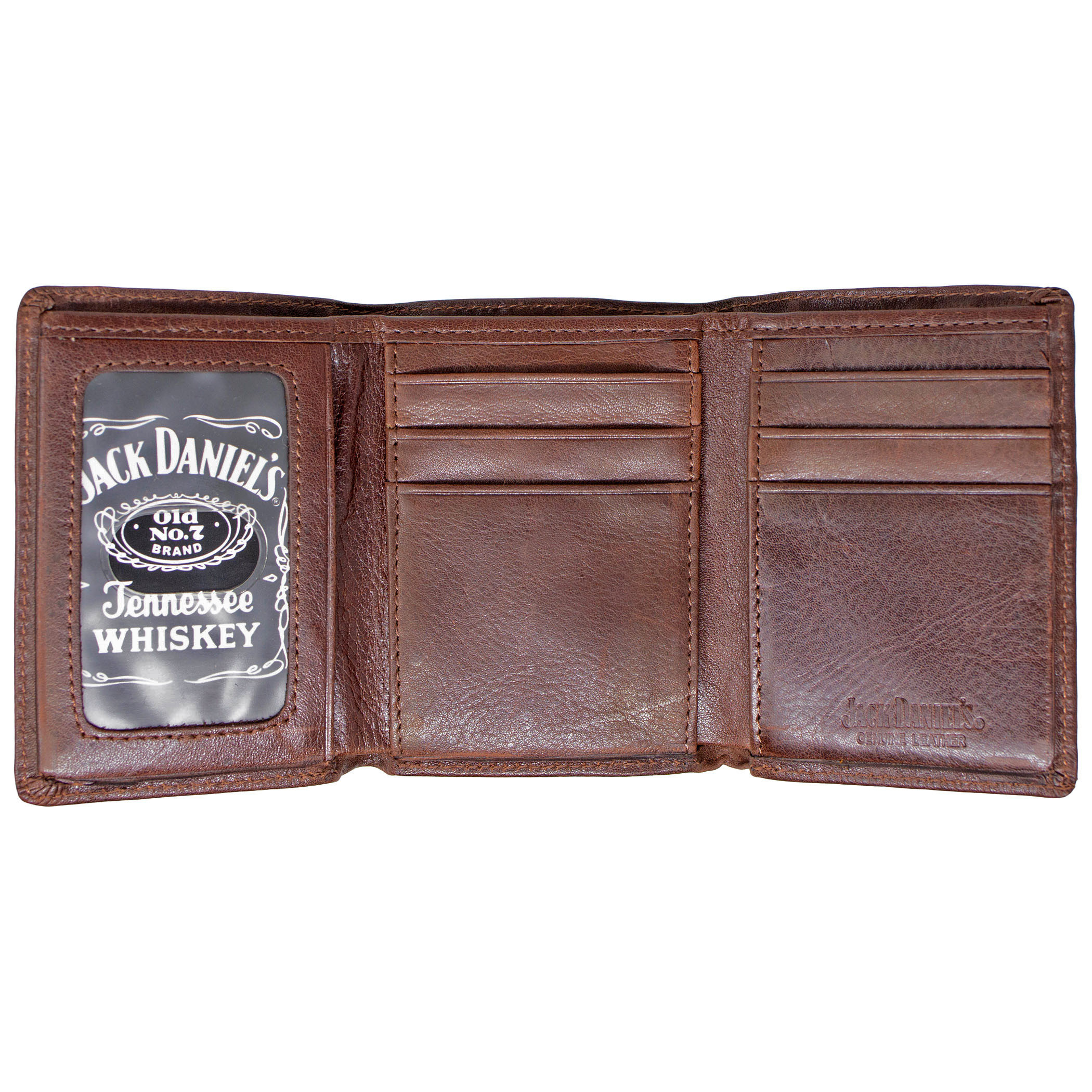 Jack Daniels Brown Old No. 7 Tri-Fold Wallet - image 2