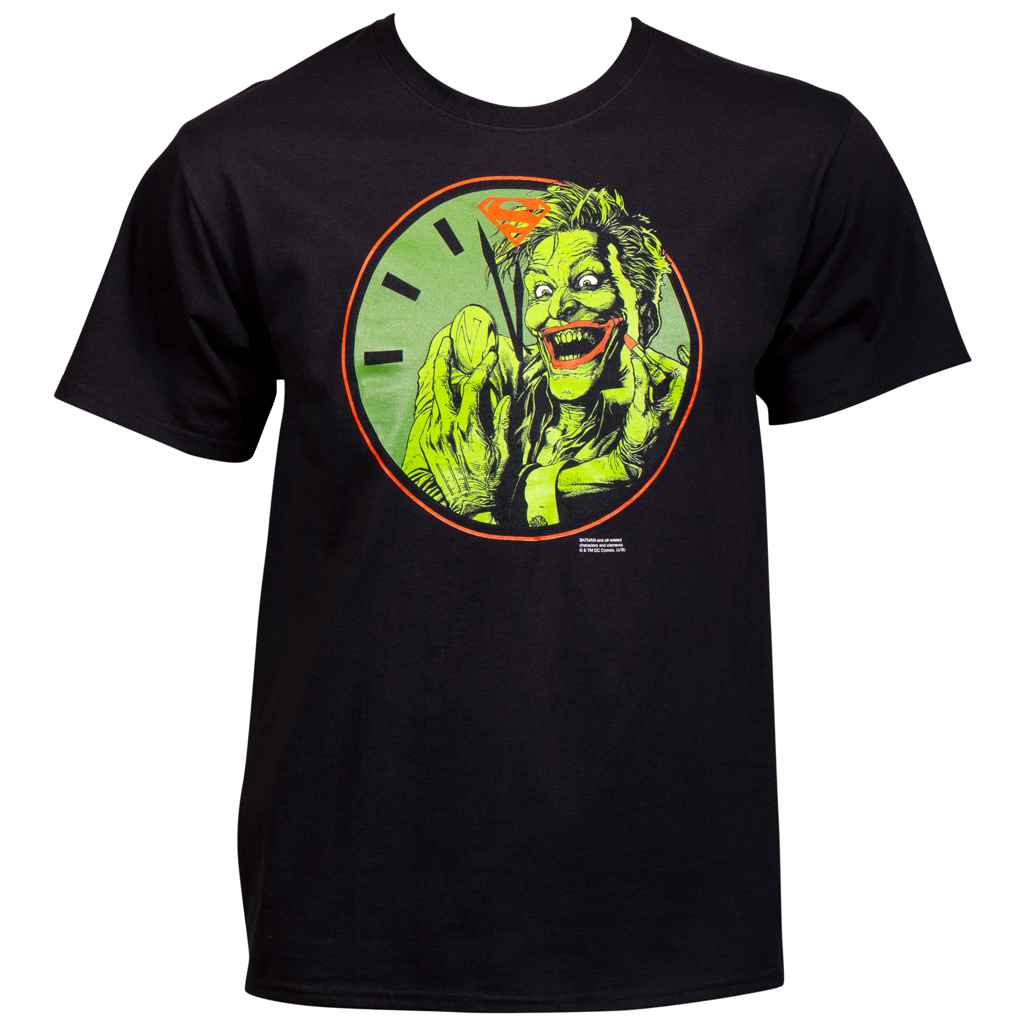 Doomsday Clock Joker T-Shirt, Black