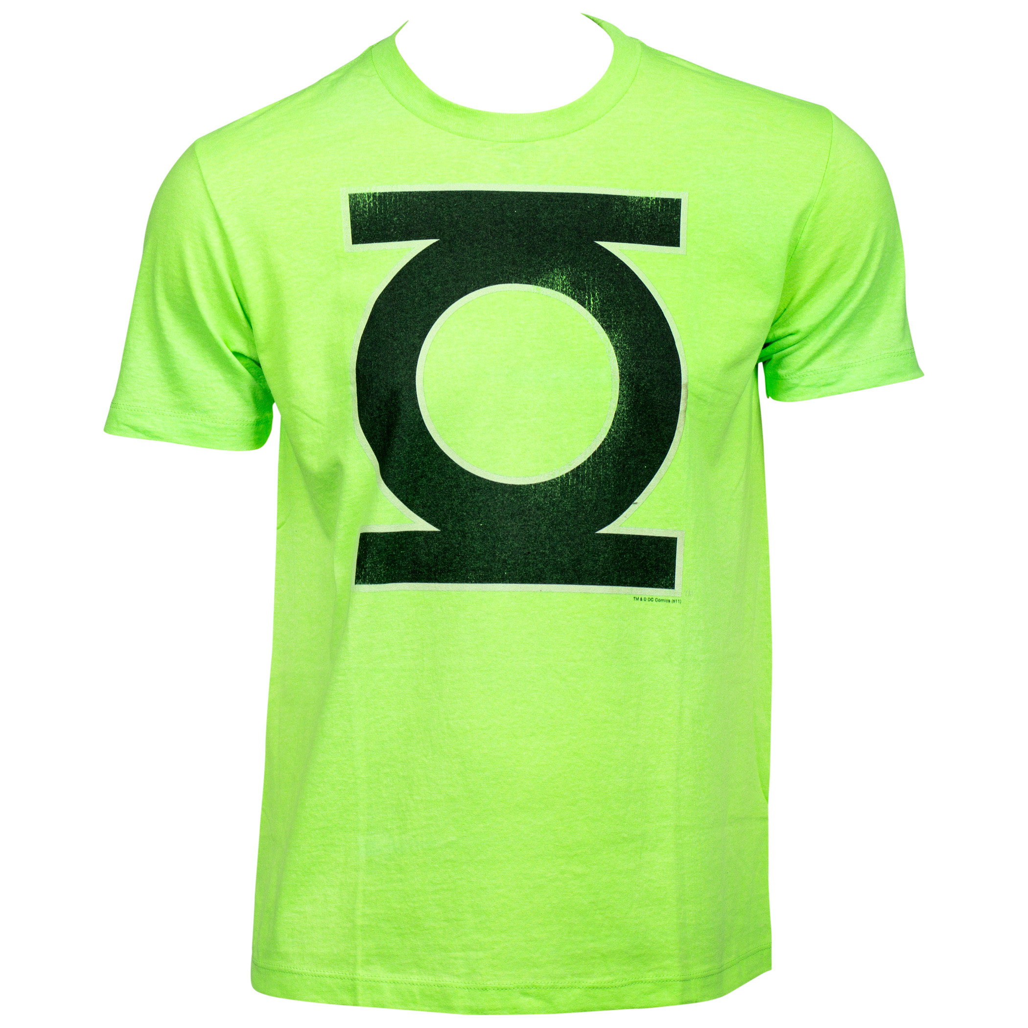 Green Lantern Neon Green T-Shirt, Green