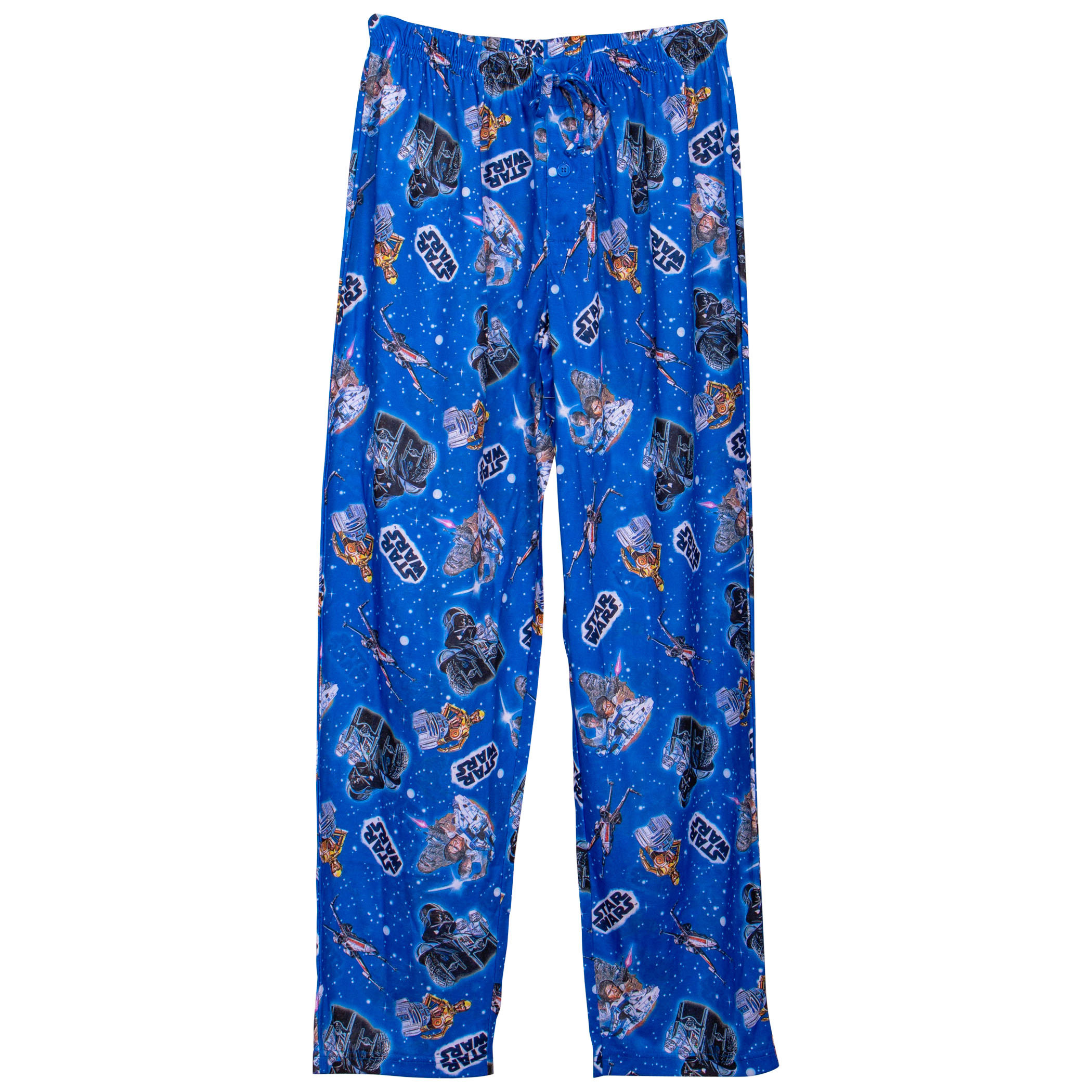 Star Wars All Over Images Sleep Pants, Blue