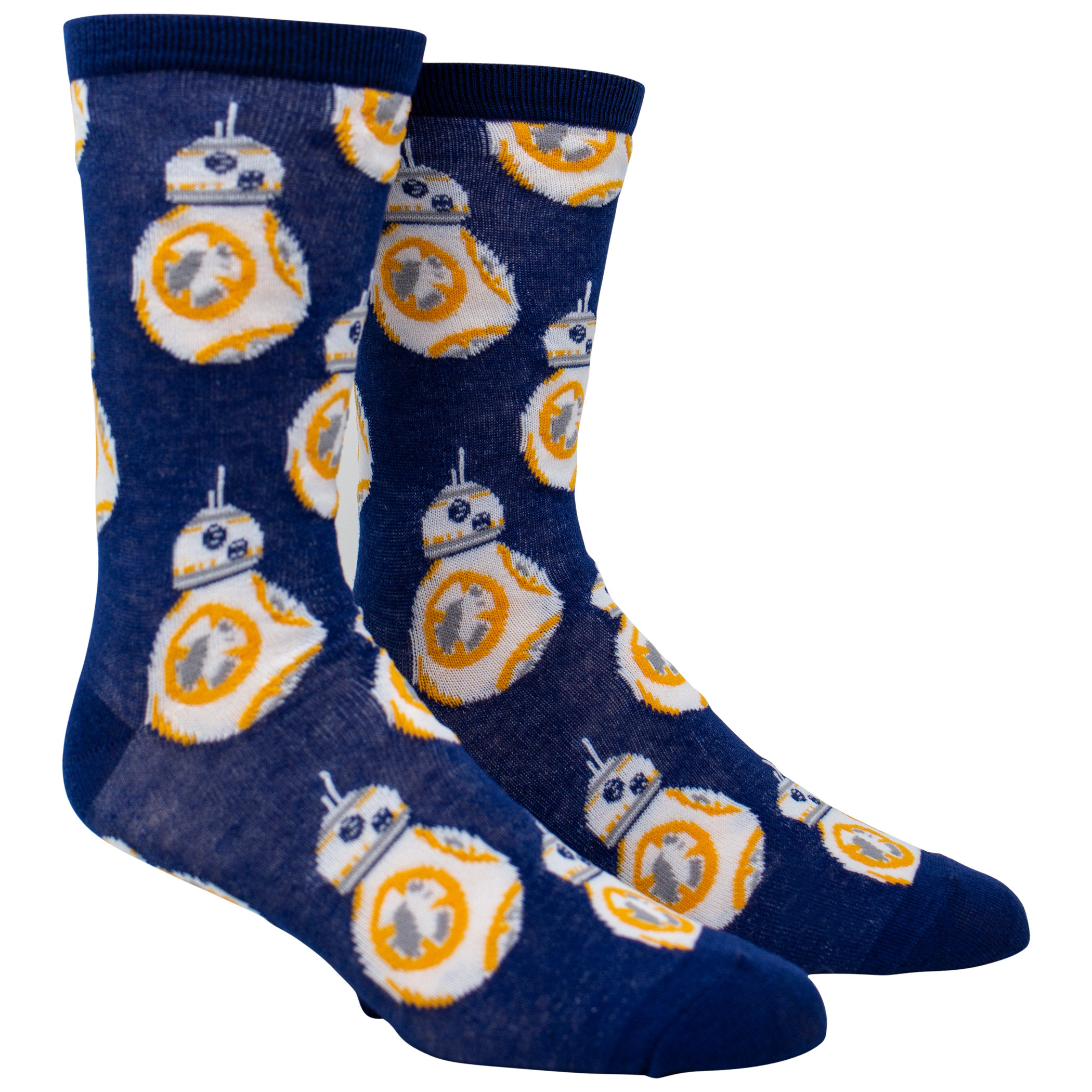 Star Wars BB-8 All Over Print Crew Socks, Multi-Color