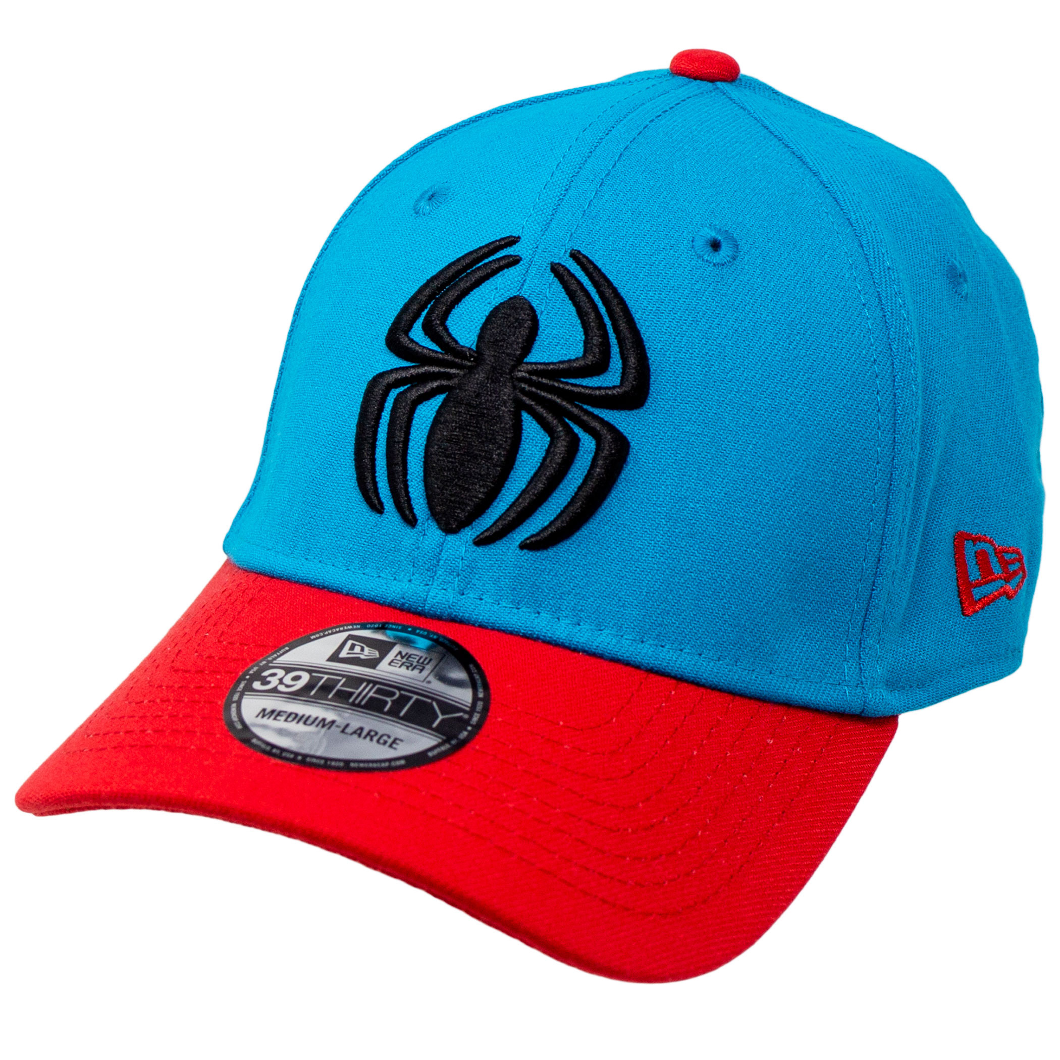 Scarlet Spider Spider-Man New Era 39Thirty Fitted Hat, Blue