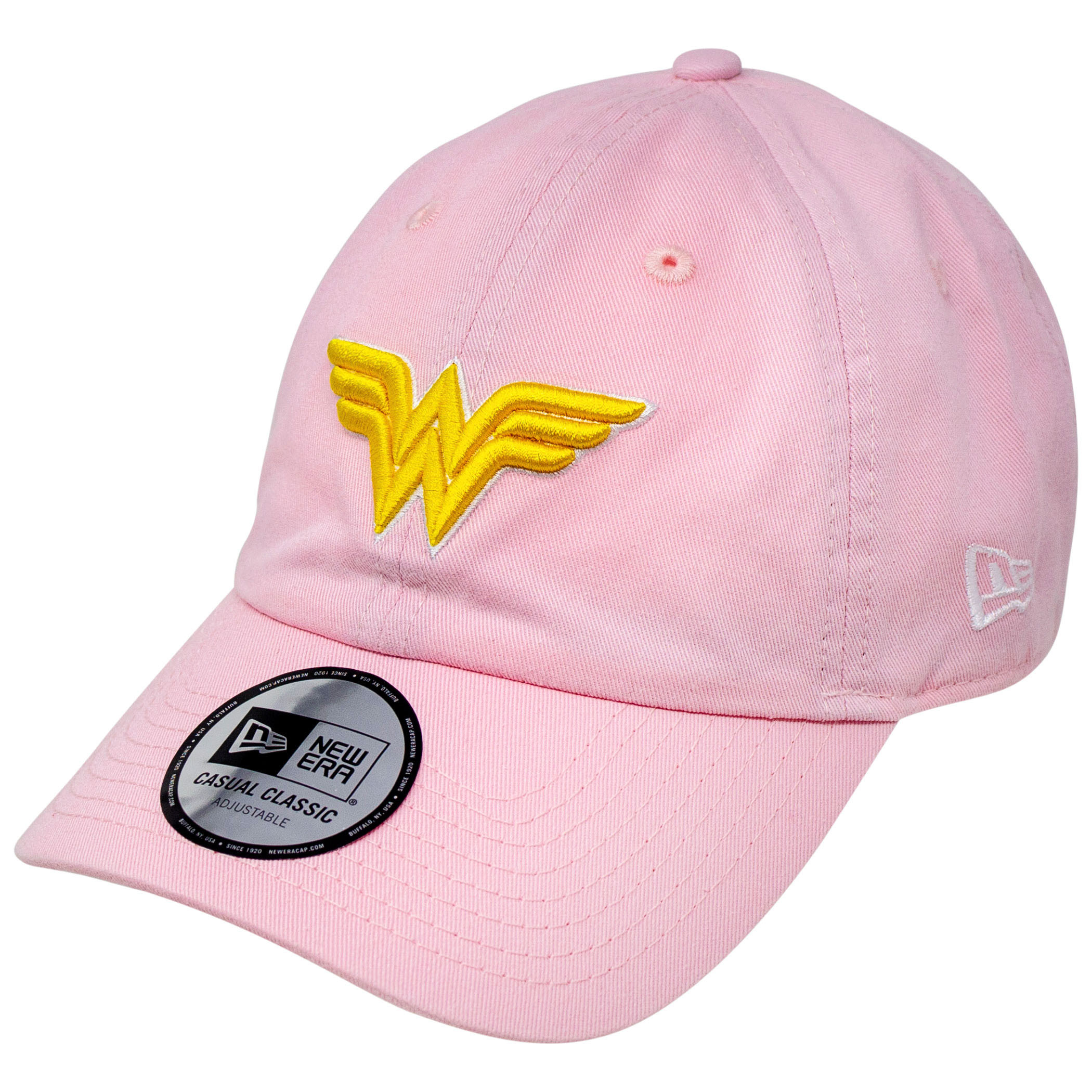 Wonder Woman Symbol New Era Casual Classic Adjustable Hat, Pink