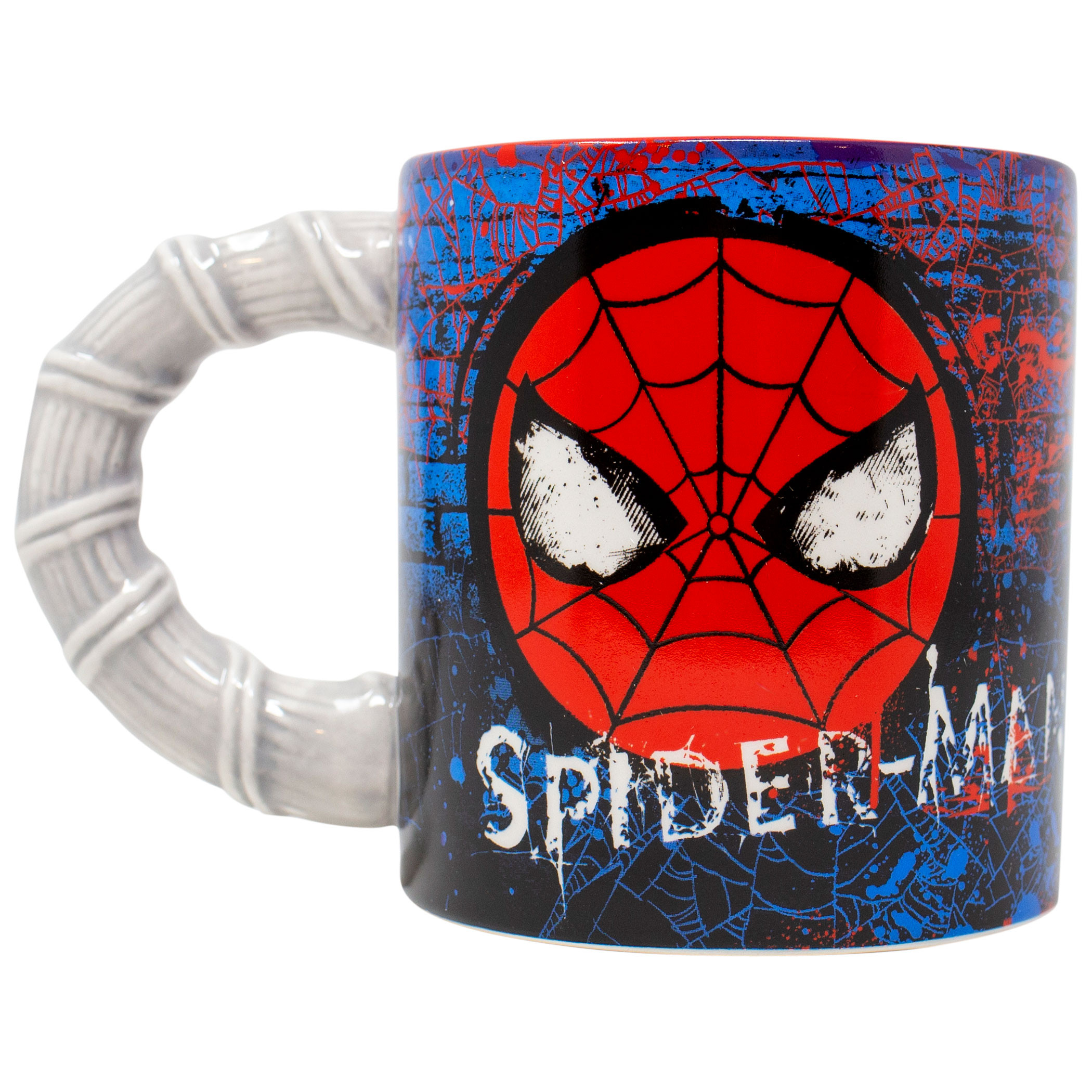 Spider-Man Sculpted Handle 20 Ounce Mug, Red