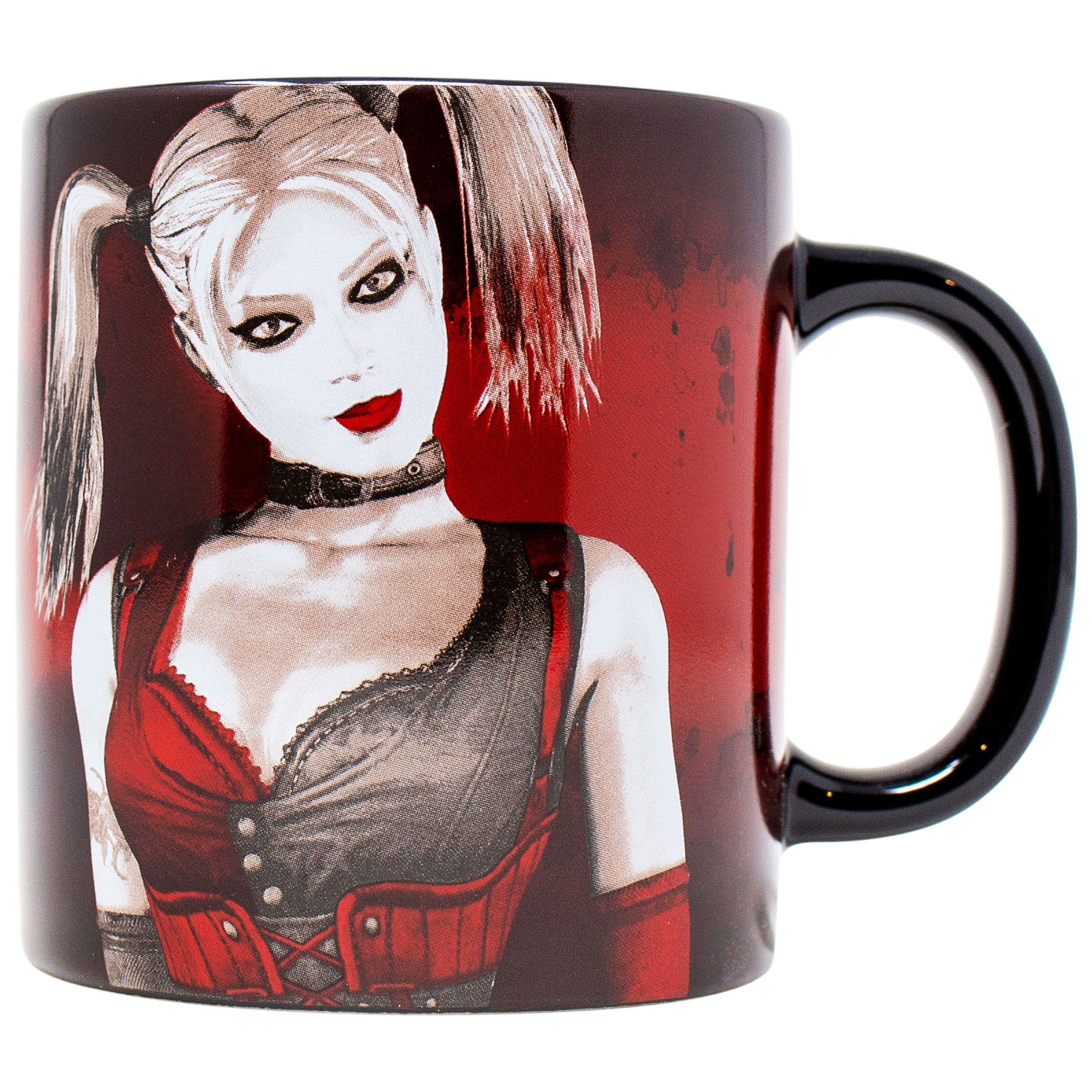 Harley Quinn Somebody in Arkham City Loves Me 15 Ounce Mug, Multi-Color