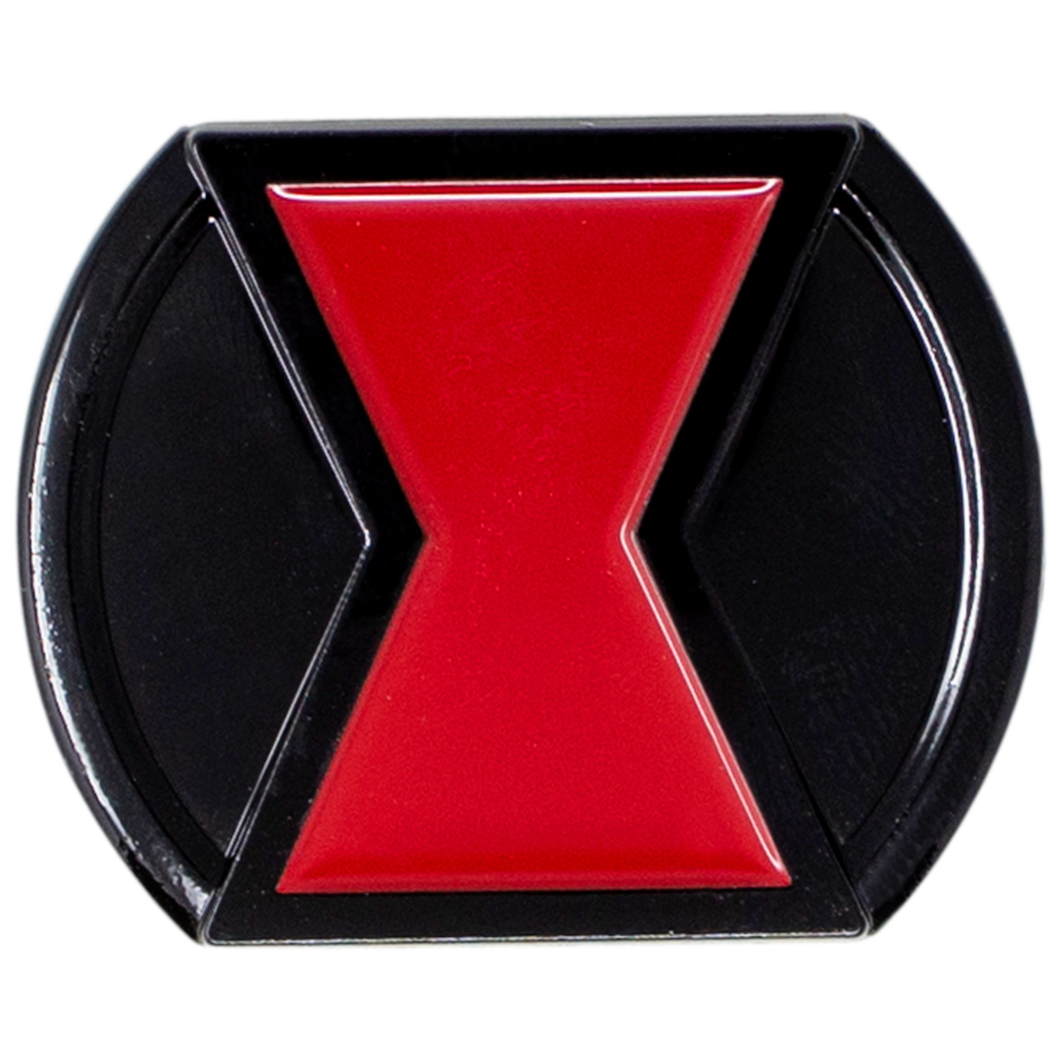 Black Widow Movie Belt Buckle Costume Pin, Black