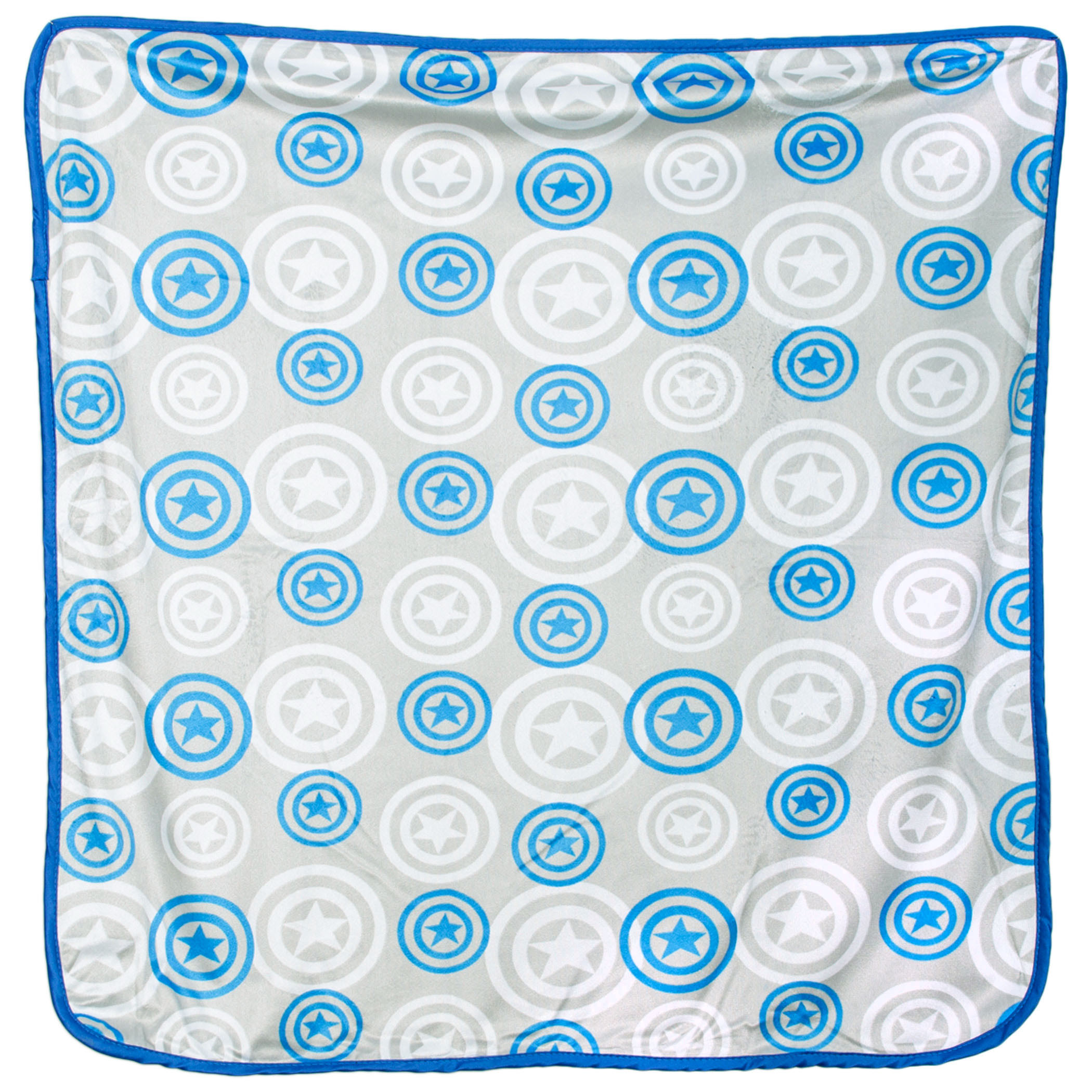 Captain America Baby Blanket, Blue