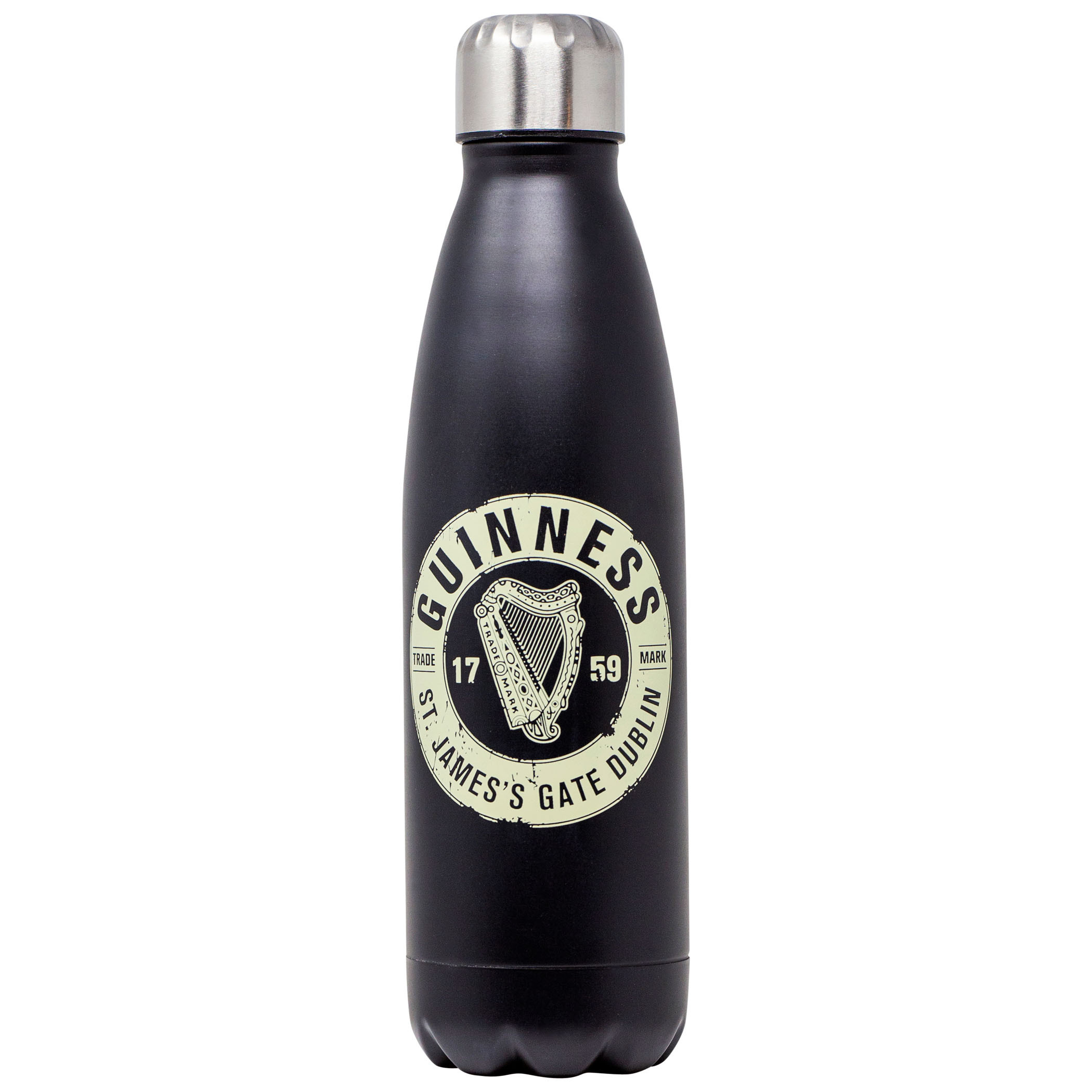 Guinness 17 Ounce Stainless Steel Water Bottle