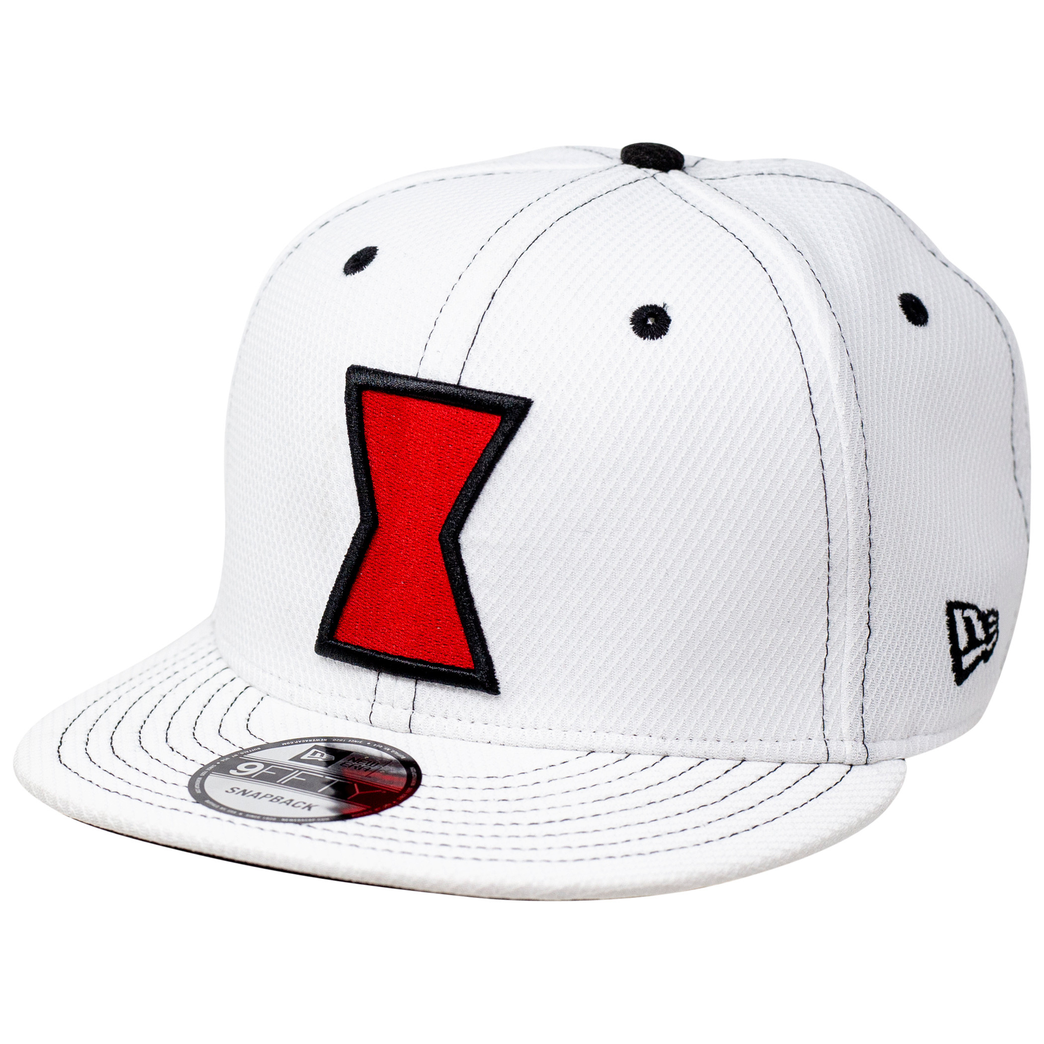 Black Widow Movie White Costume New Era 9Fifty Adjustable Hat, Black