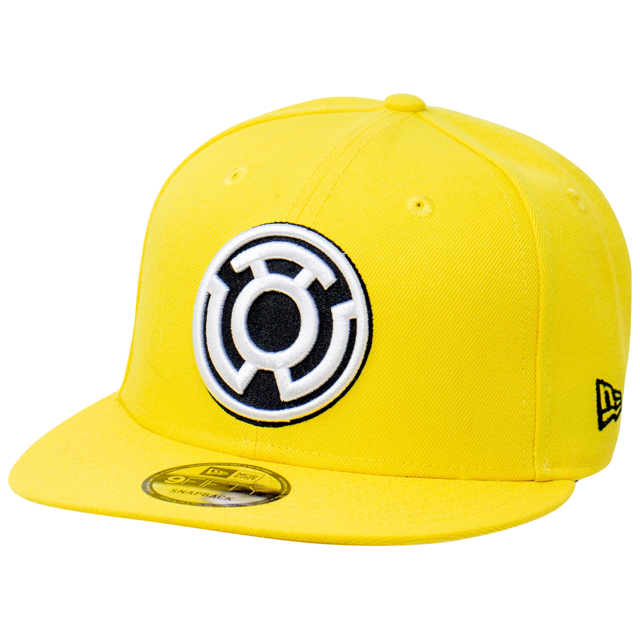 Yellow Lantern Sinestro Corp Color Block New Era 9Fifty Adjustable Hat, Yellow