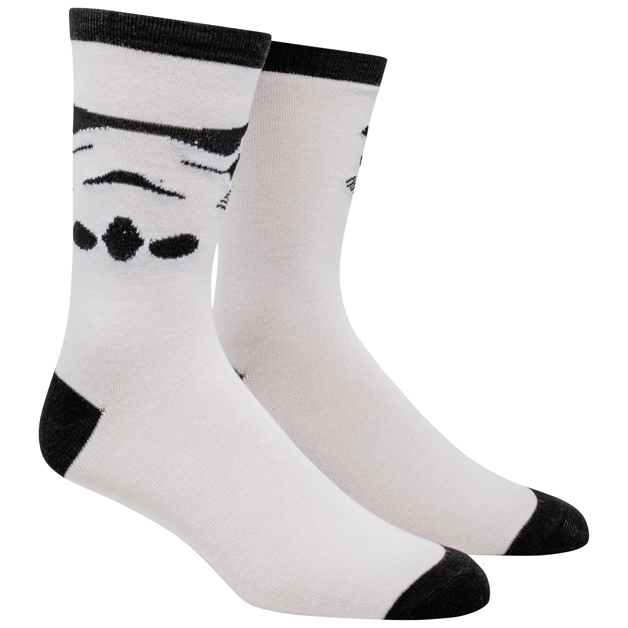 Star Wars Stormtrooper Costume Character Crew Socks, White