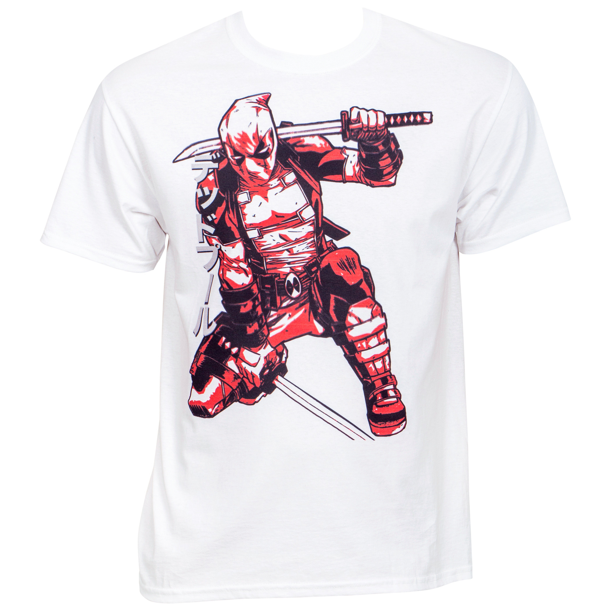 Marvel Deadpool Print Translation T-Shirt, White