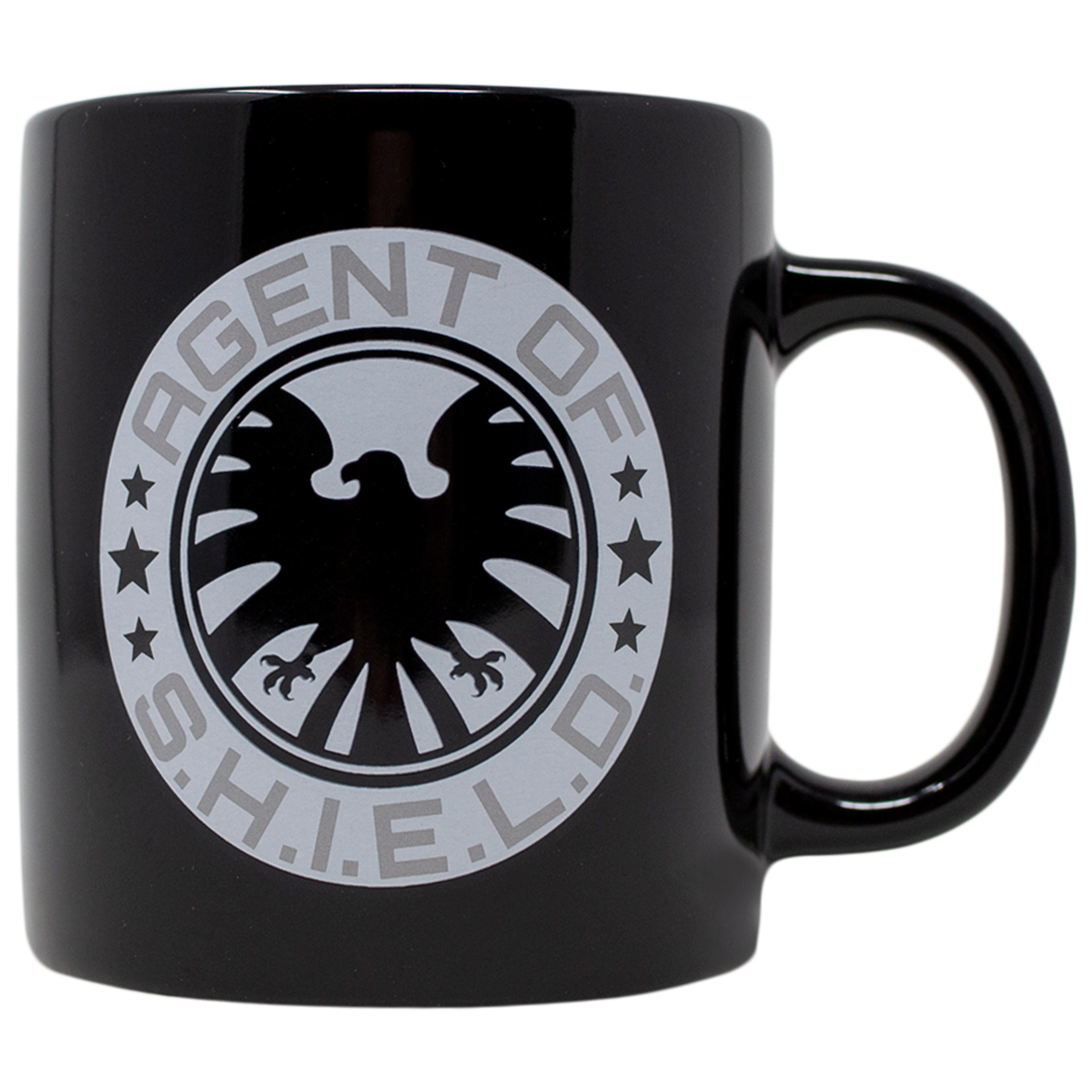 Marvel Agents of S.H.I.E.L.D. Symbol 15 oz. Mug, Black