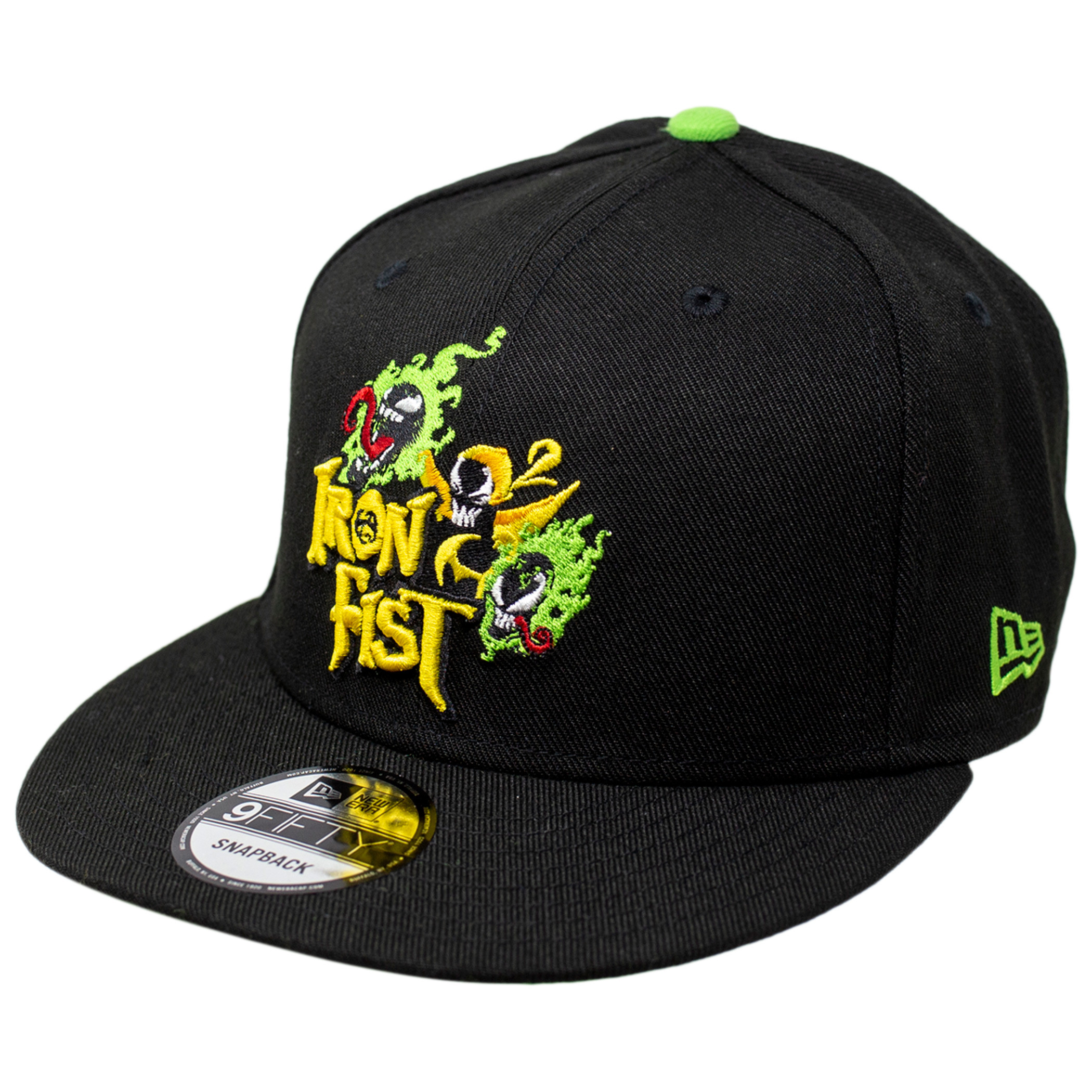 Iron Fist New Era 9Fifty Adjustable Hat, Black