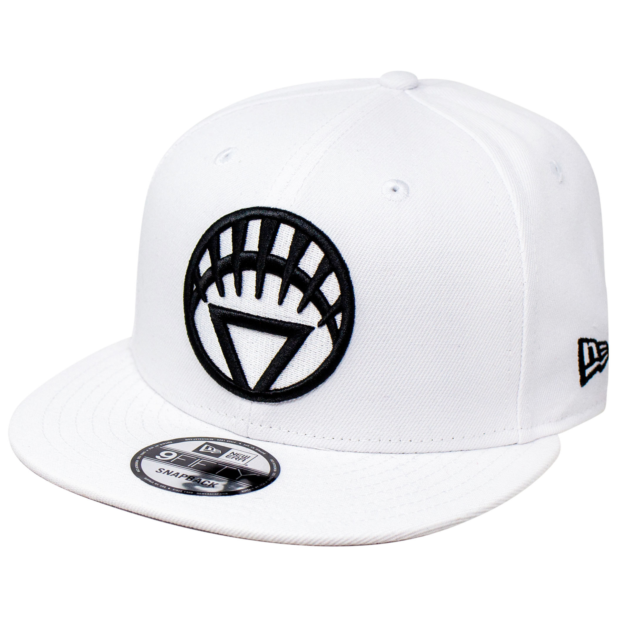 White Lantern Color Block New Era 9Fifty Adjustable Hat, White