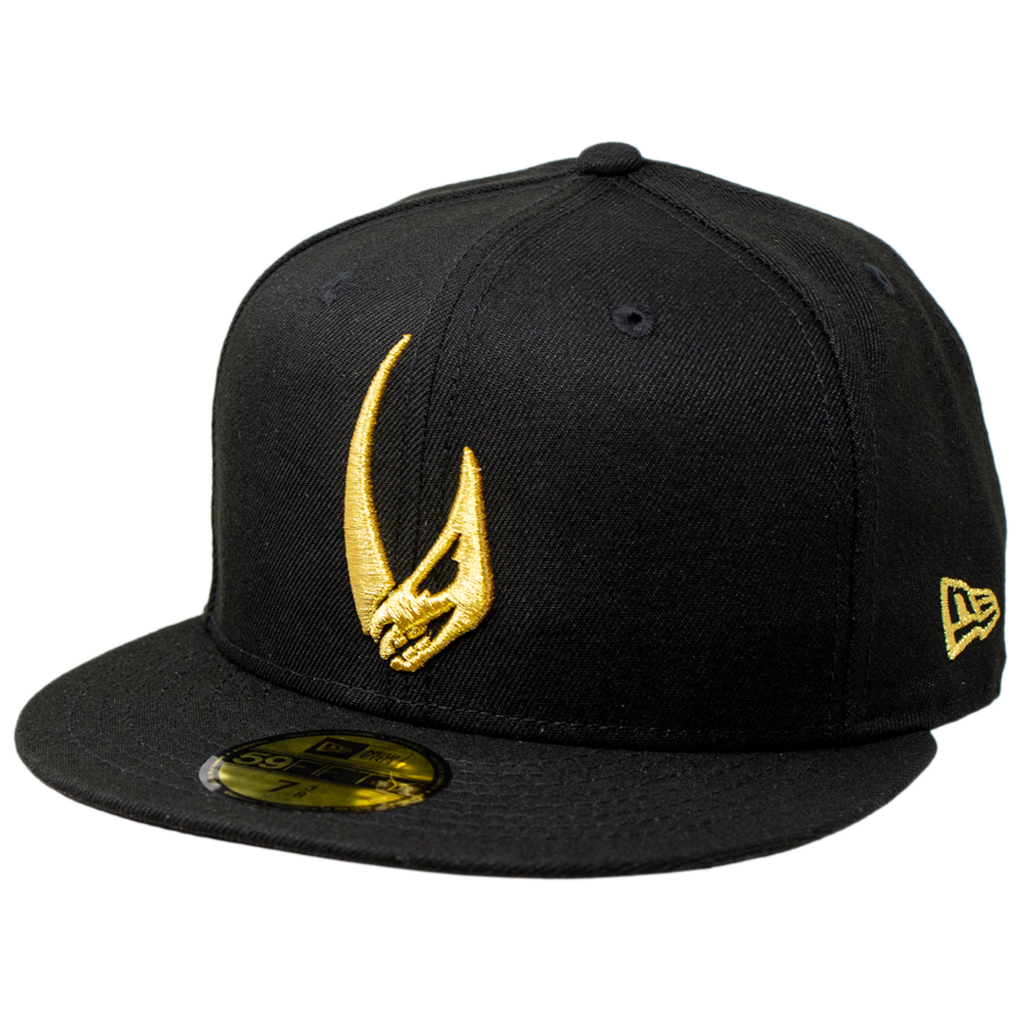 Star Wars The Mandalorian Mudhorn Sigil New Era 59Fifty Fitted Hat, Black