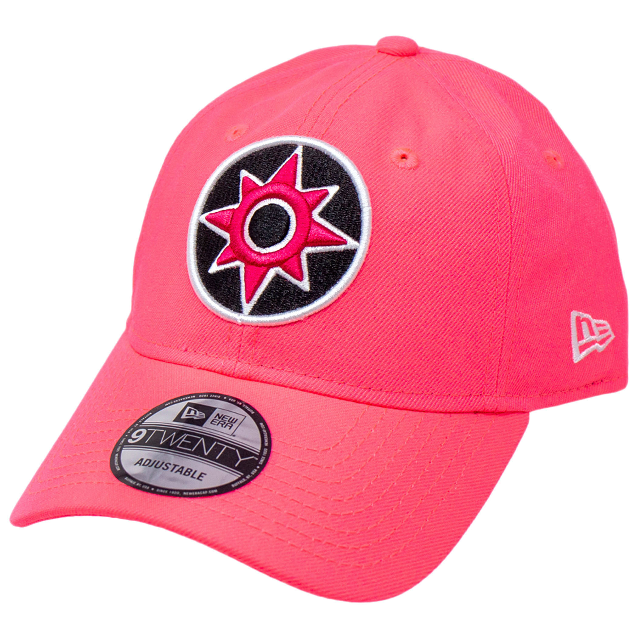 Pink Lantern Color Block New Era 9Twenty Adjustable Hat, Pink