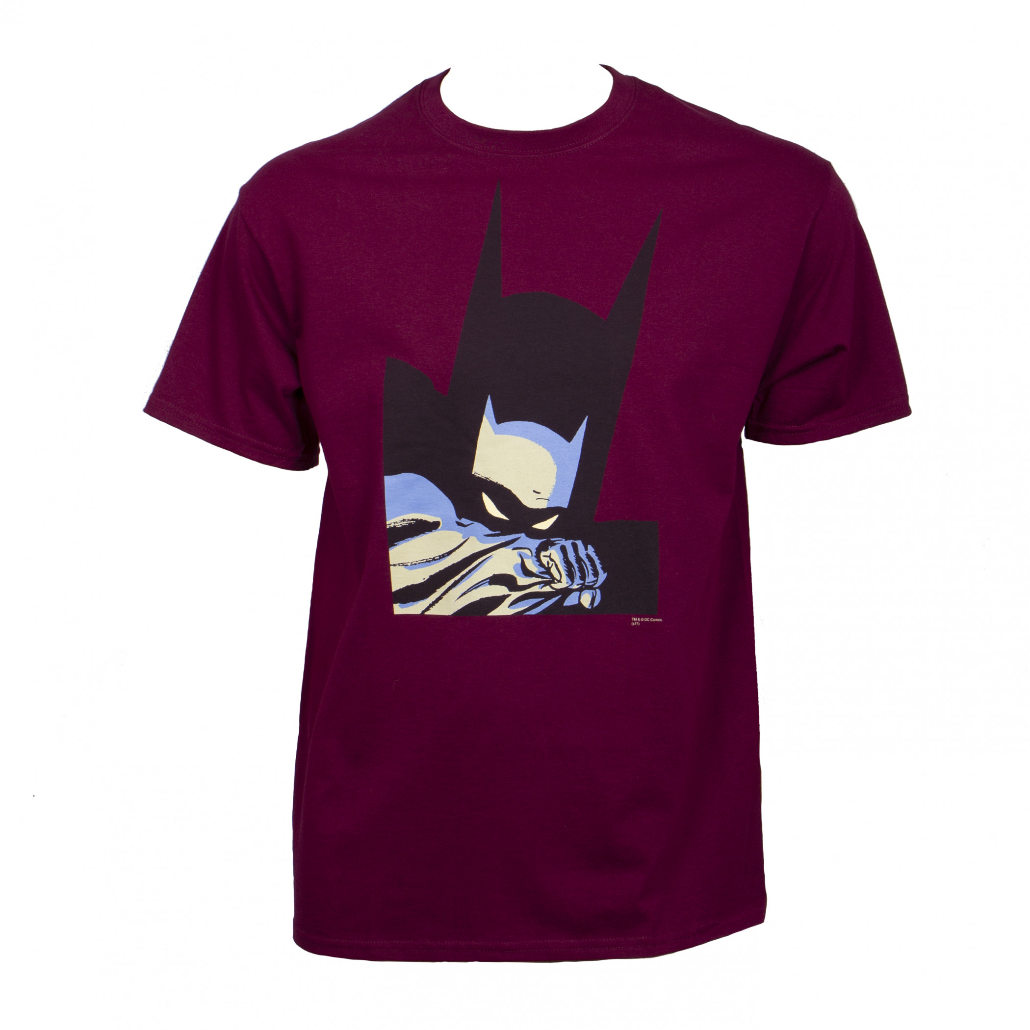Batman Year One Maroon T-Shirt, Red