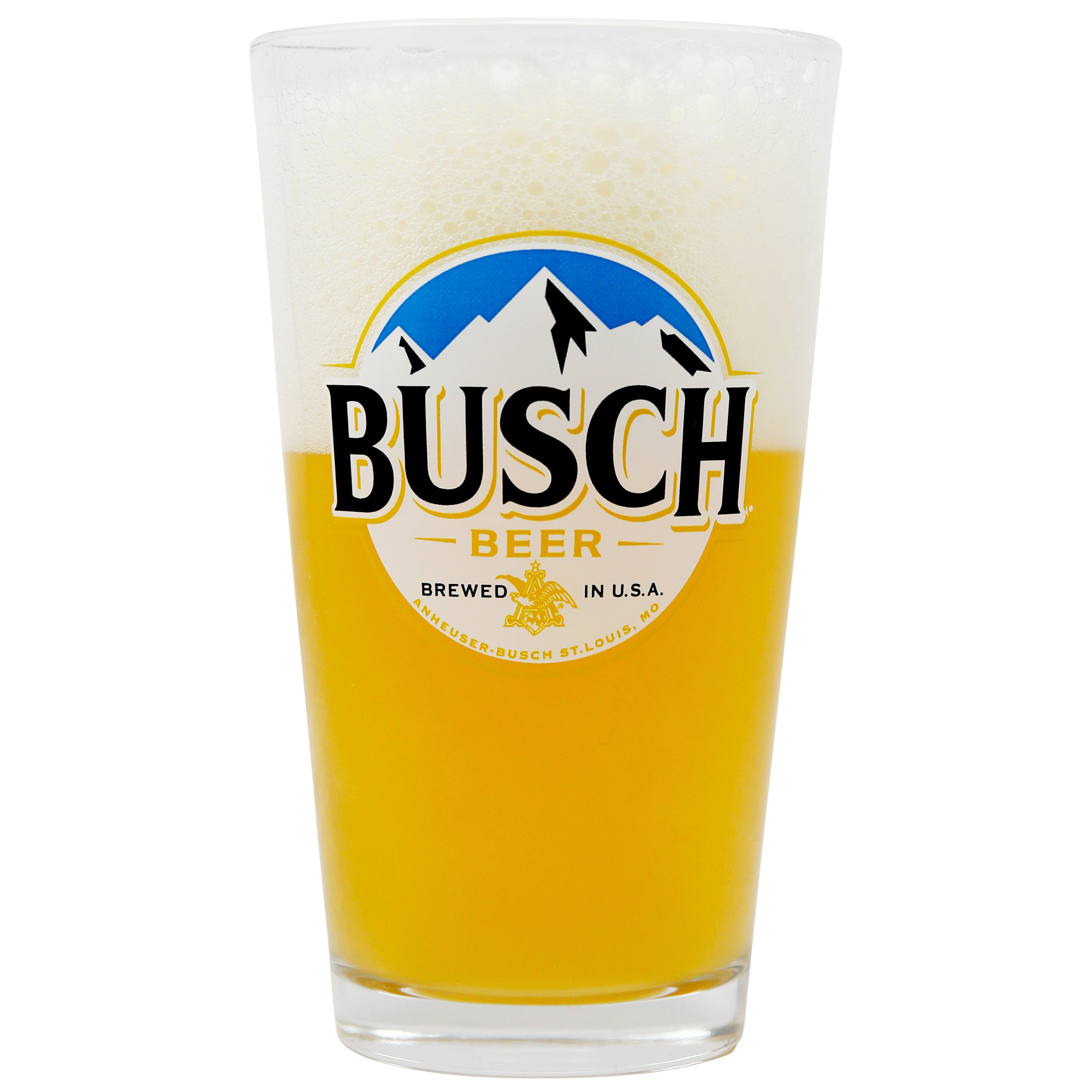 Busch Beer Pint Glass
