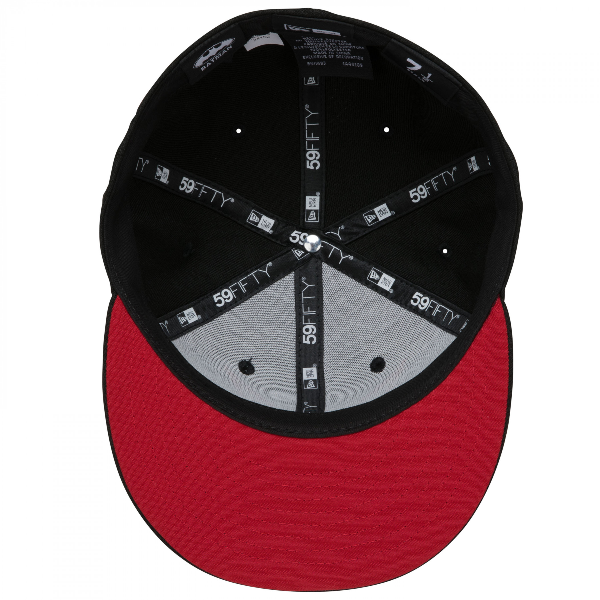Sombrero ajustado negro Batman Beyond Logo New Era 59Fifty - Imagen 60 de 60