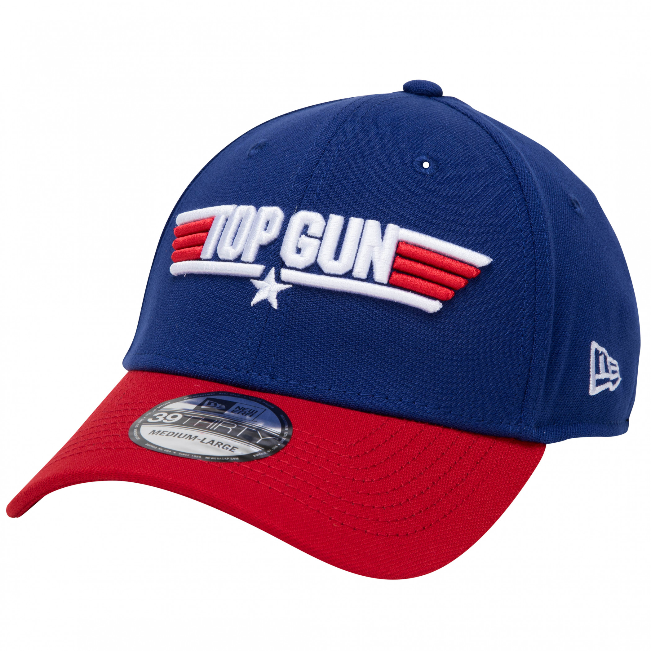 Top Gun Logo New Era 39Thirty Fitted Hat, Multi-Color