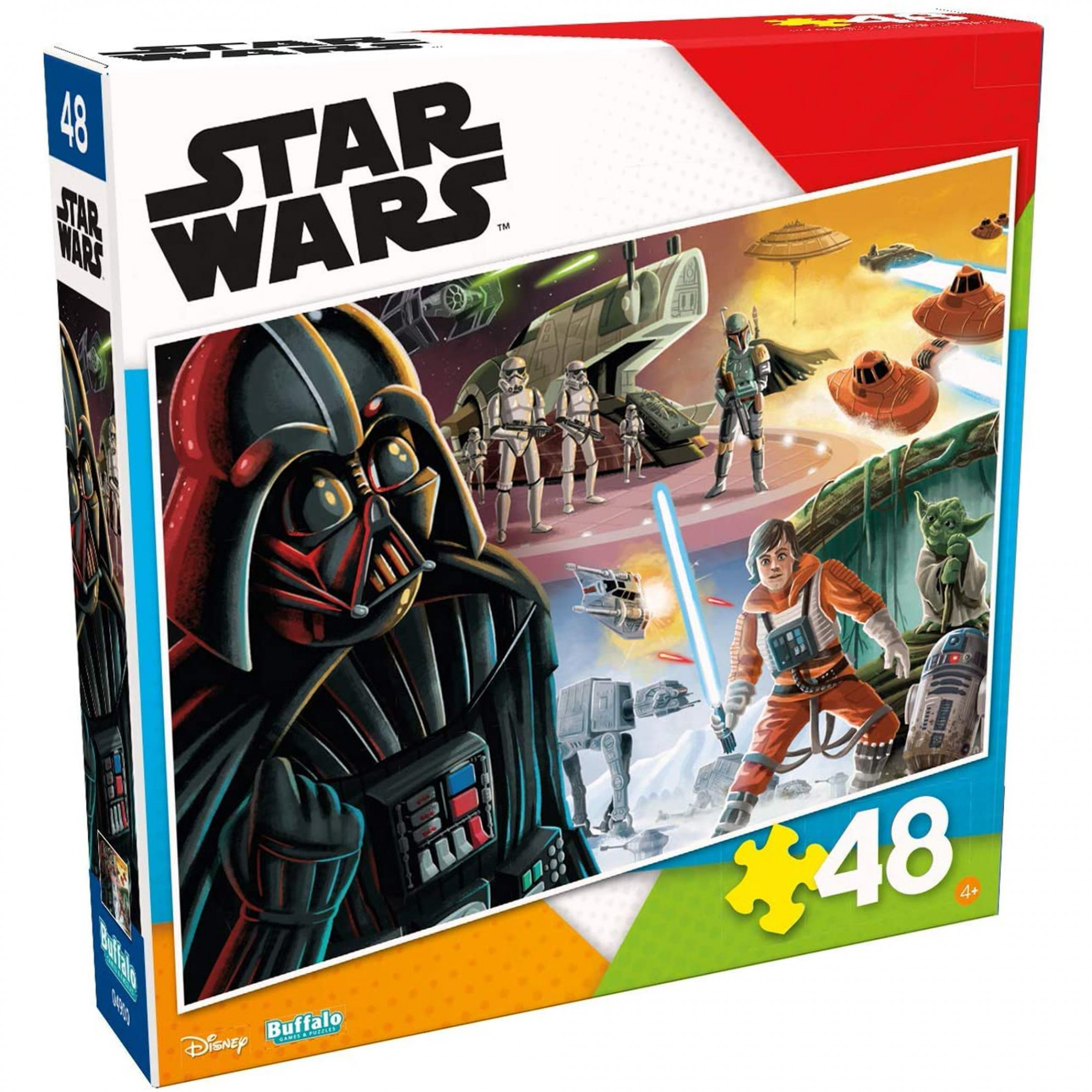 Star Wars The Empire Strikes Back 48-pc Jigsaw Puzzle, Multi-Color