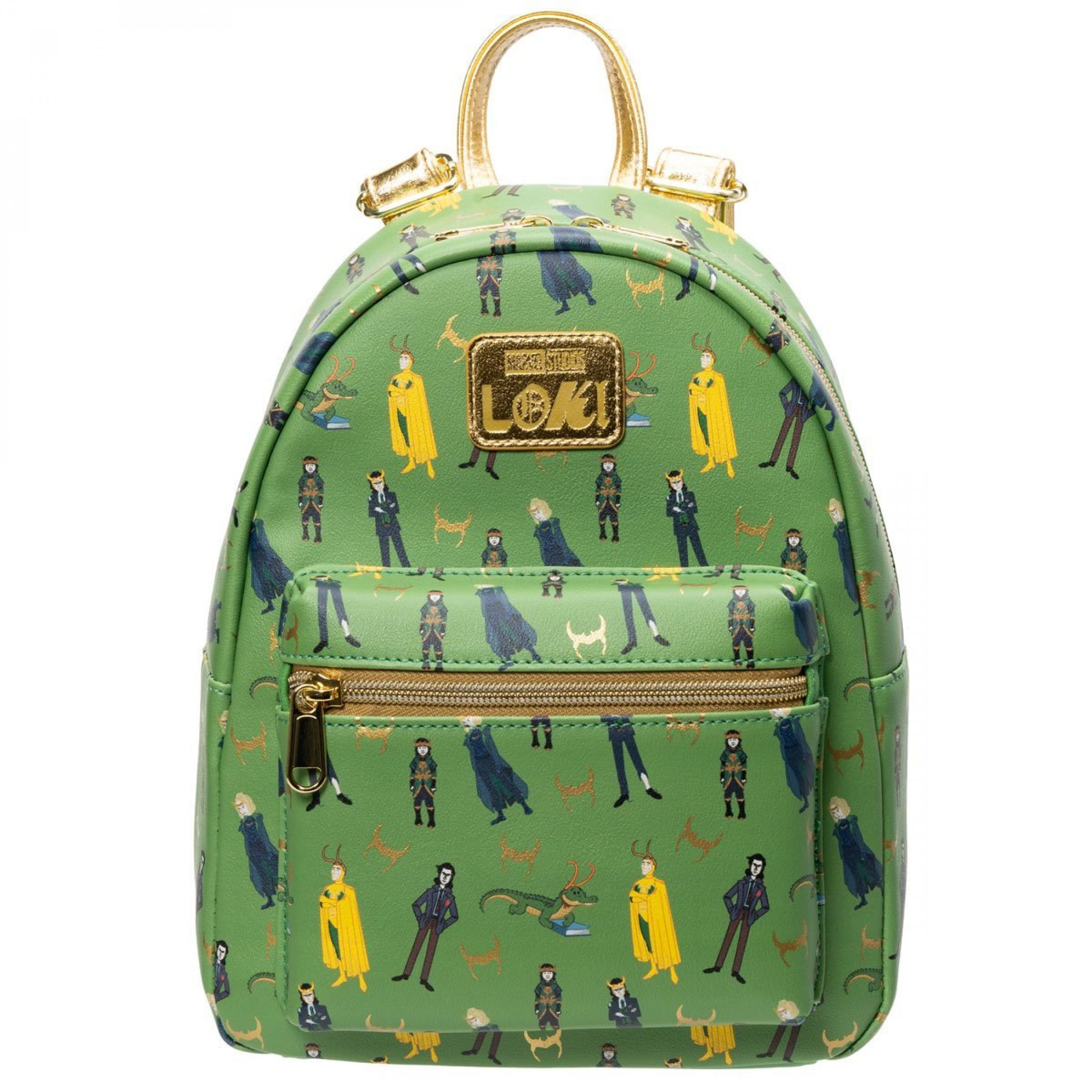 Loki Multiverse Variants Mini-Backpack By Loungefly, Green