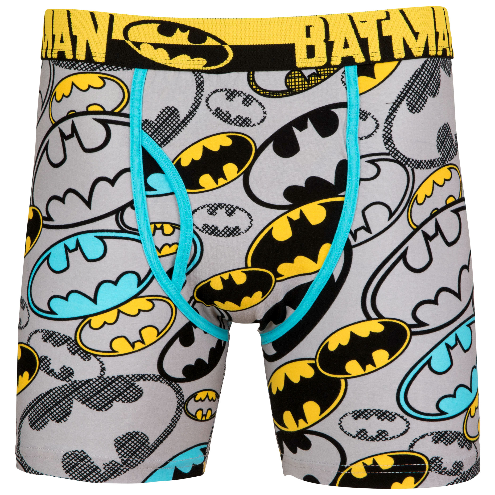 Batman Multicolor Symbols Boxer Briefs, Multi-Color