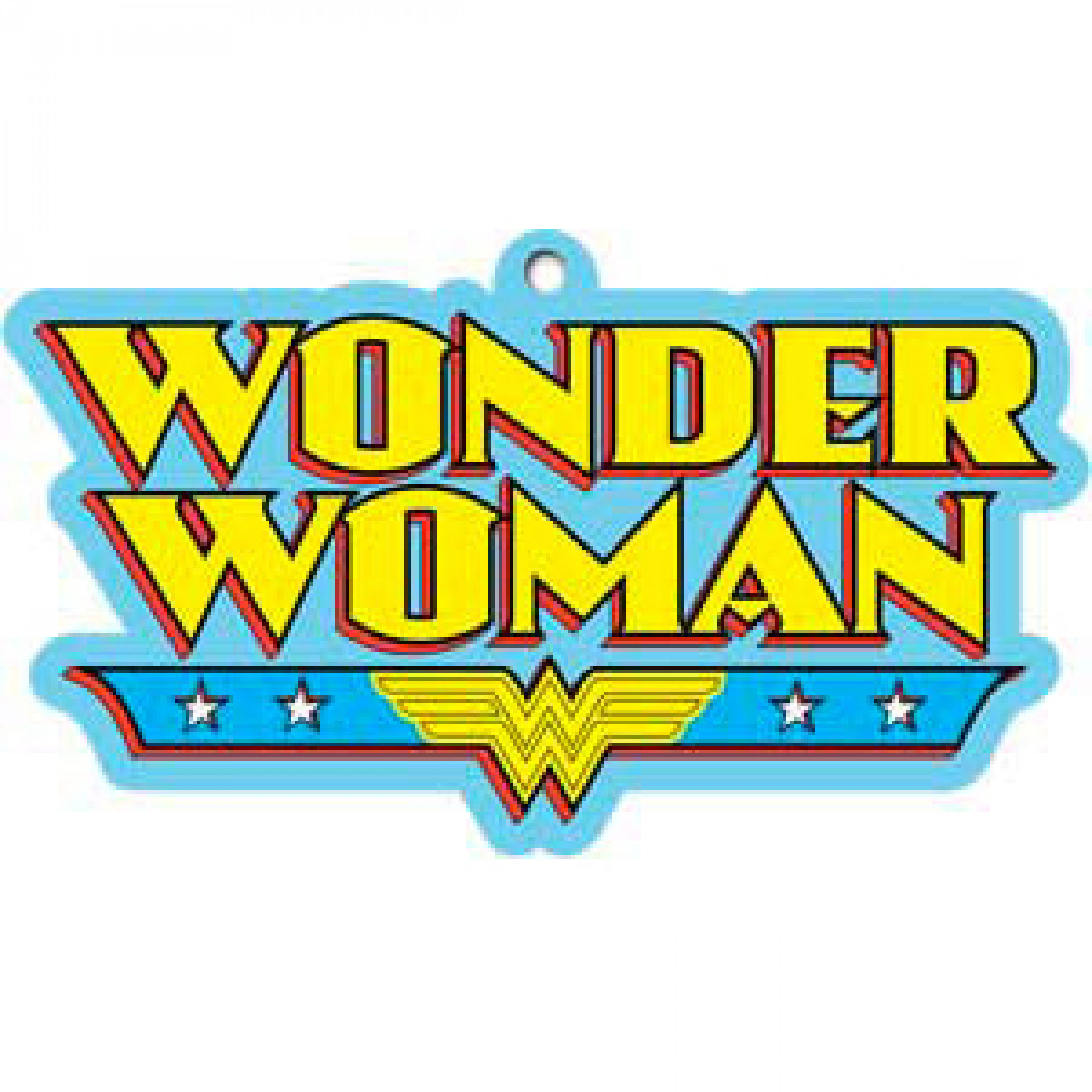Wonder Woman Air Freshener 2-Pack, Yellow