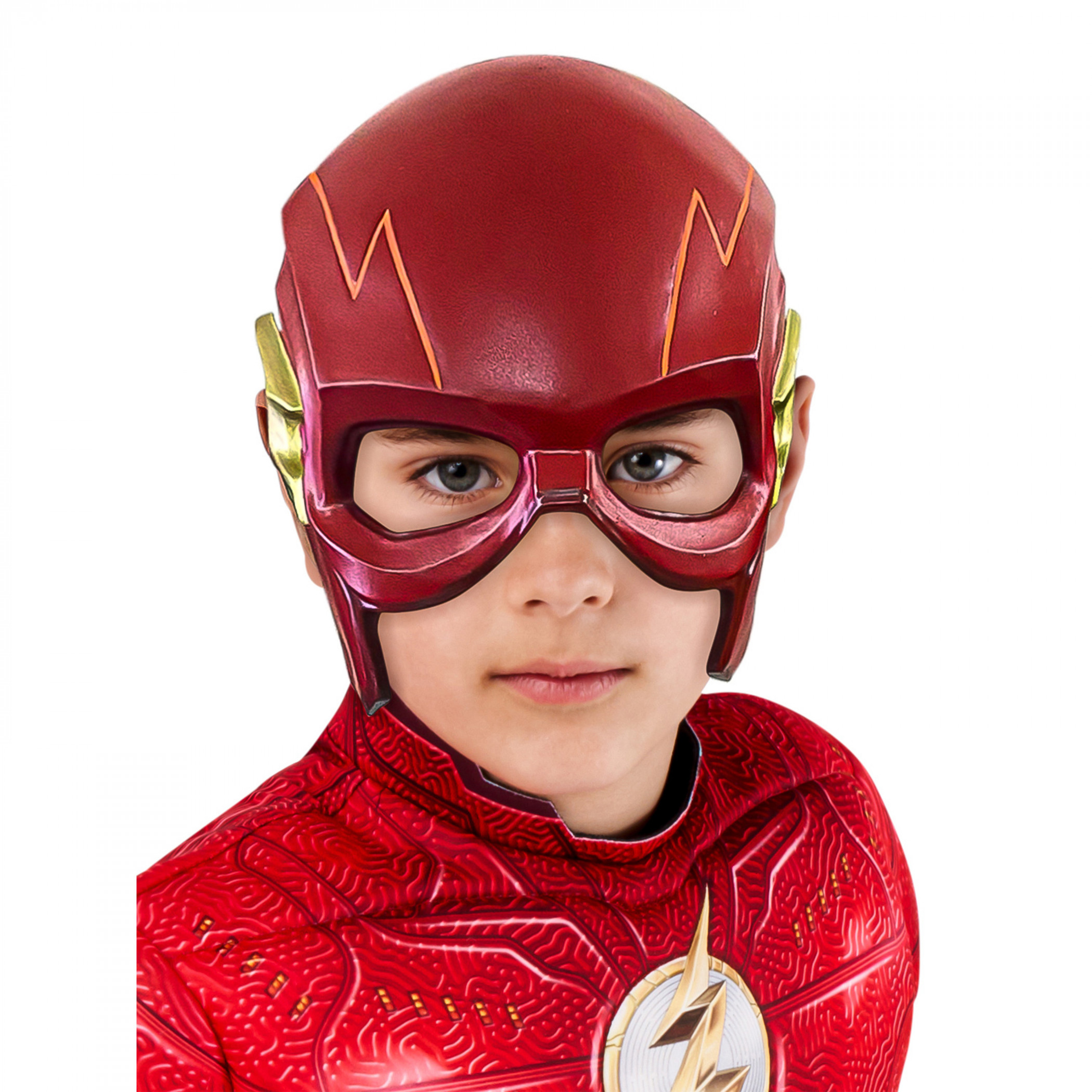 The Flash Kid's 1/2 Costume Mask, Multi-Color